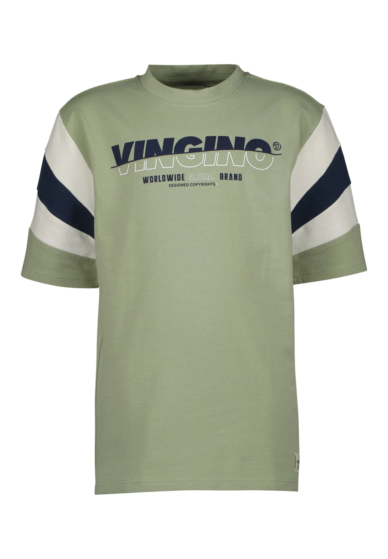 Vingino Harc - T-Shirt Print - Ash Green 1 Vingino Harc - T-Shirt Print - Ash Green
