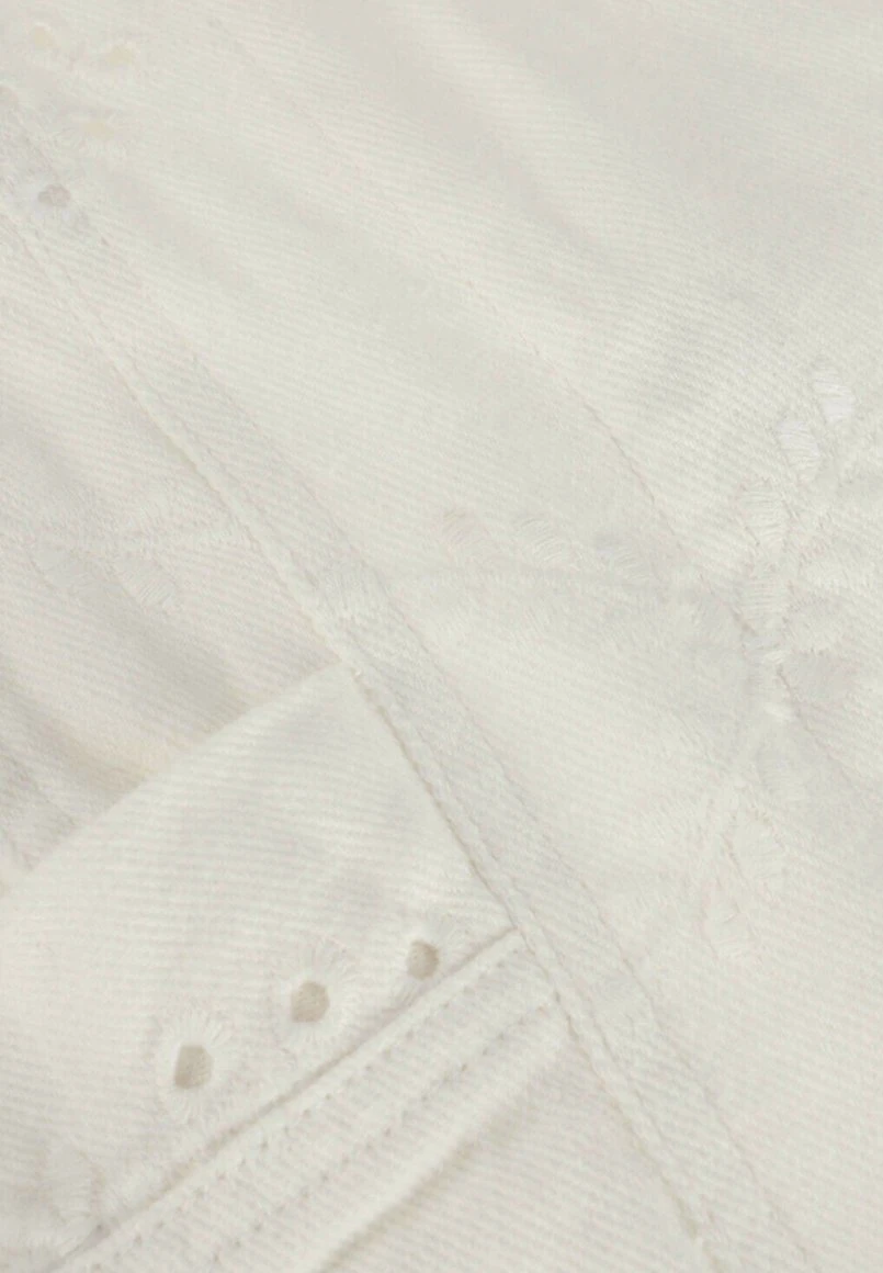 Vingino Broderie - Wit - Maat 1 - Lichte Jas - Wit 4 Vingino Broderie - Wit - Maat 1 - Lichte Jas - Wit - Afbeelding 4