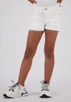 Vingino Daizy - Jeansshort - White Denim