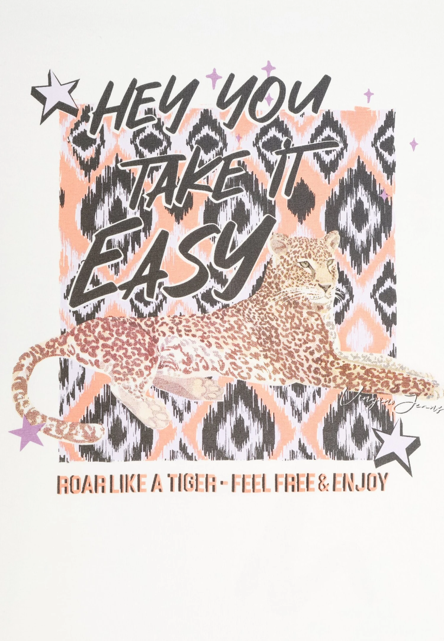 Vingino Hera - T-Shirt Print - Pearl White 3 Vingino Hera - T-Shirt Print - Pearl White - Afbeelding 3