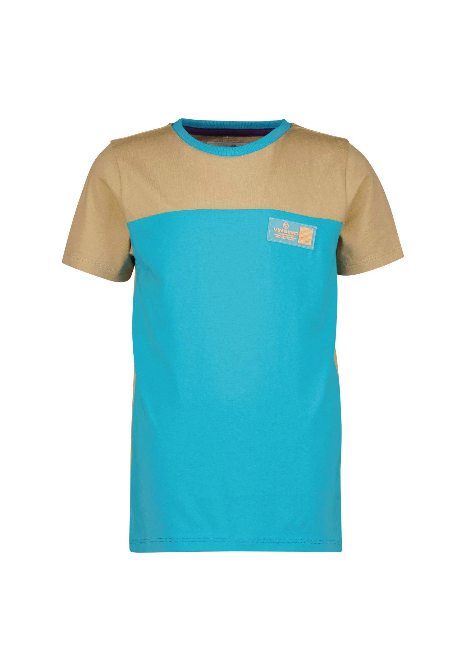 Vingino Javi Javi - T-Shirt Print - Spruce Sand 3 Vingino Javi Javi - T-Shirt Print - Spruce Sand - Afbeelding 3