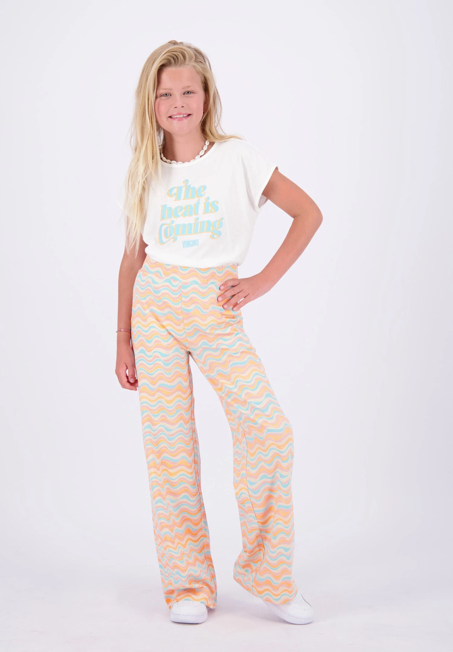 Vingino Helen Helen - T-Shirt Print - Pearl White 2 Vingino Helen Helen - T-Shirt Print - Pearl White - Afbeelding 2