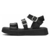 Vingino Ana - Maat 3 - Sandalen Met Plateauzool - Zwart