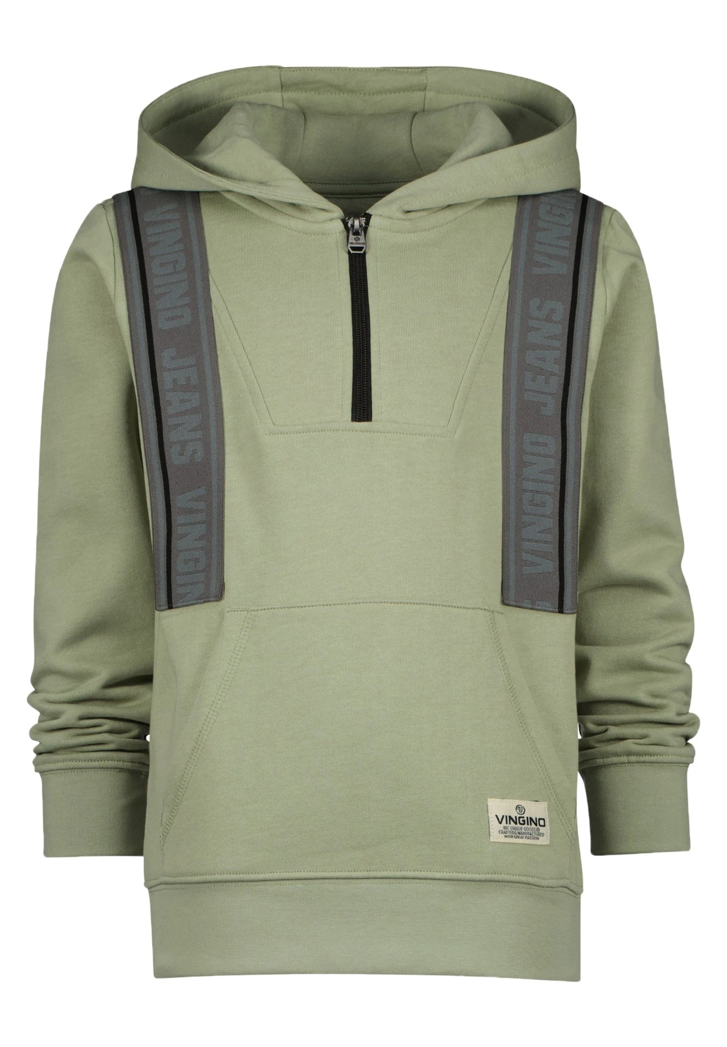 Vingino Nubom - Hoodie - Ash Green 1 Vingino Nubom - Hoodie - Ash Green