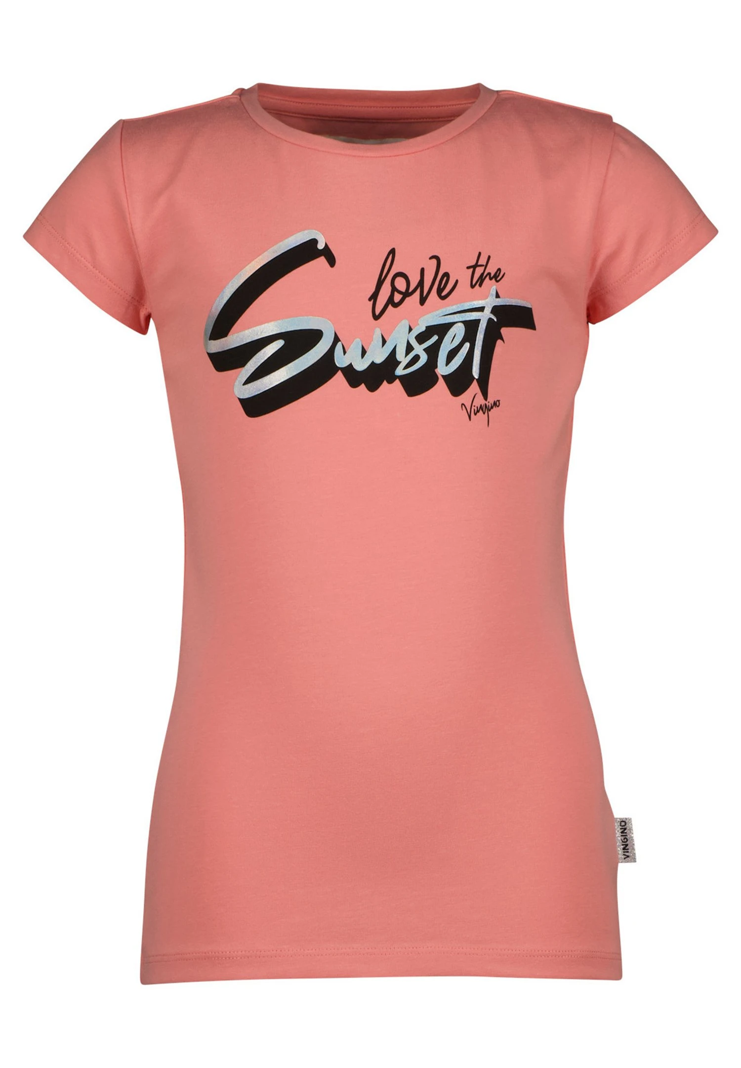 Vingino Hilda - T-Shirt Print - Peach Pink 1 Vingino Hilda - T-Shirt Print - Peach Pink