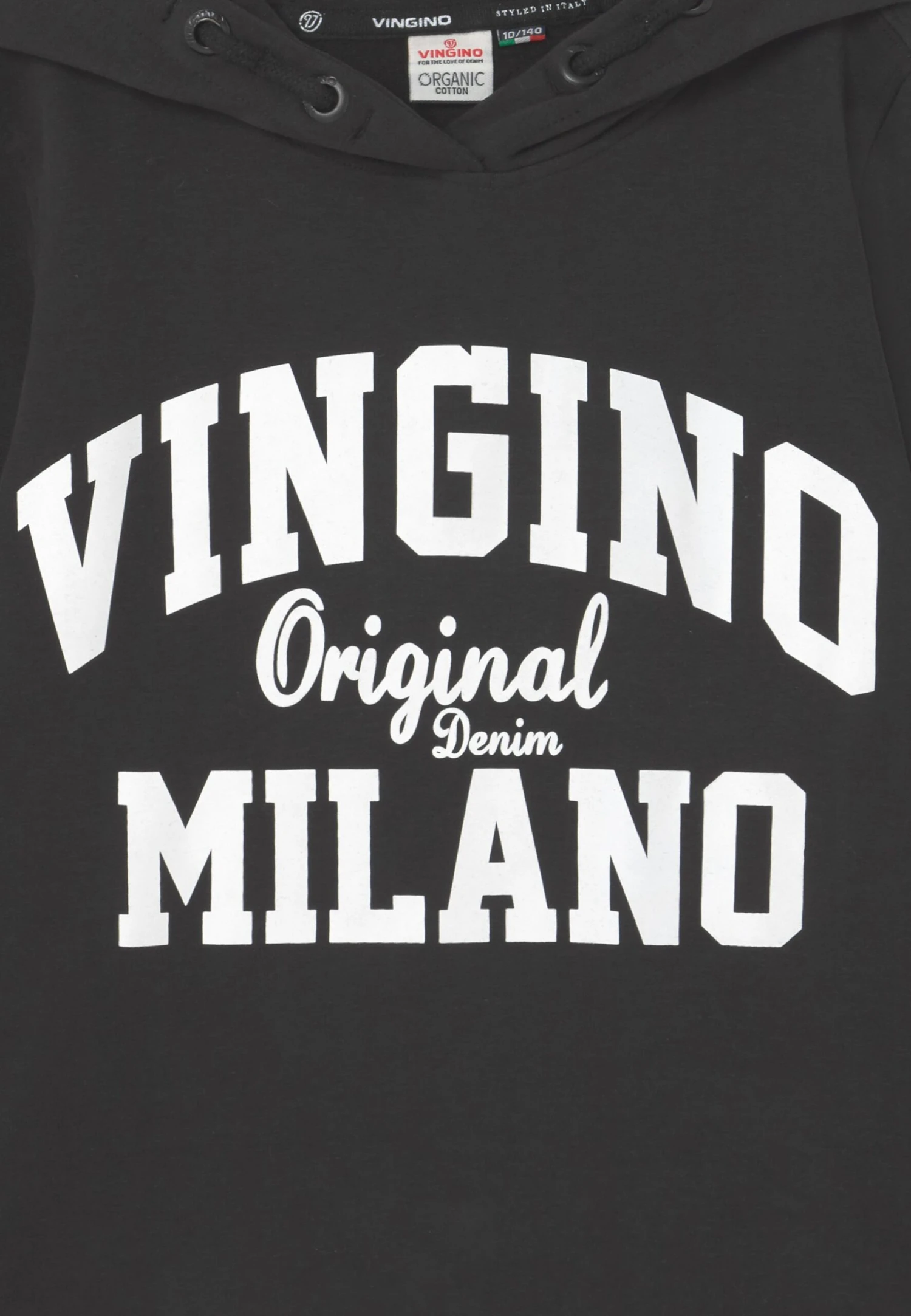 Vingino Hoodie - Deep Black 3 Vingino Hoodie - Deep Black - Afbeelding 3