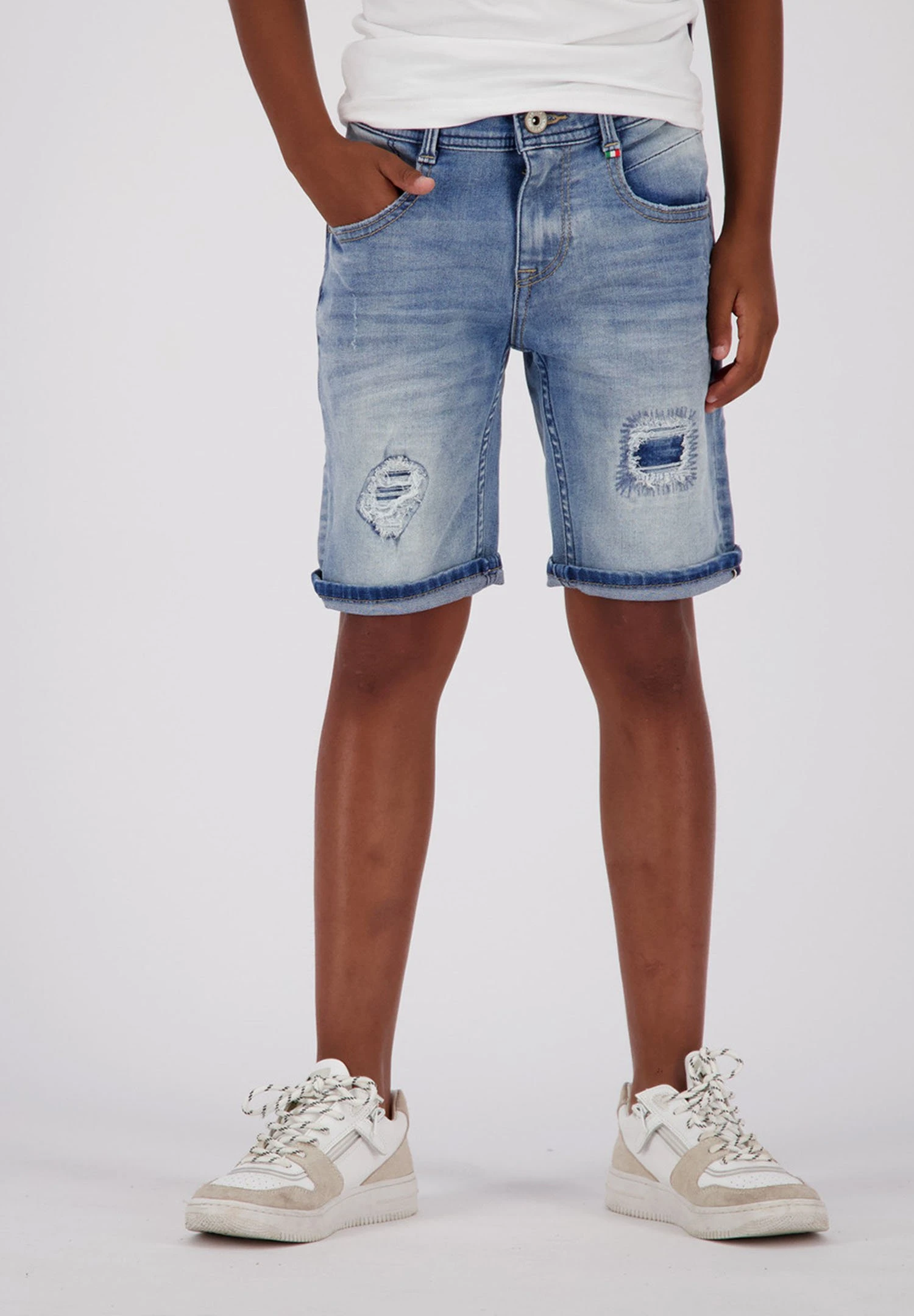 Vingino Carlisio - Jeansshort - Light Vintage 1 Vingino Carlisio - Jeansshort - Light Vintage