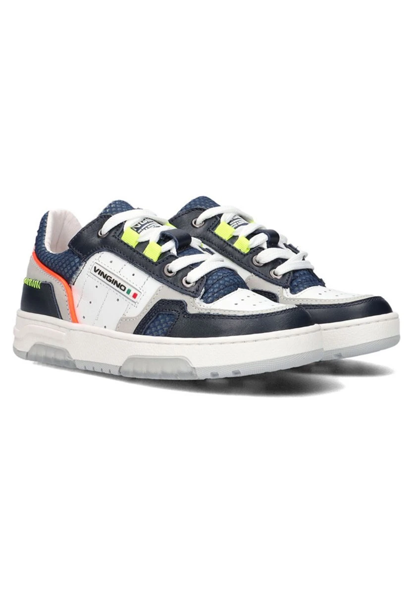 Vingino Lage Dani - Maat - Sneakers Laag - Blauw 2 Vingino Lage Dani - Maat - Sneakers Laag - Blauw - Afbeelding 2