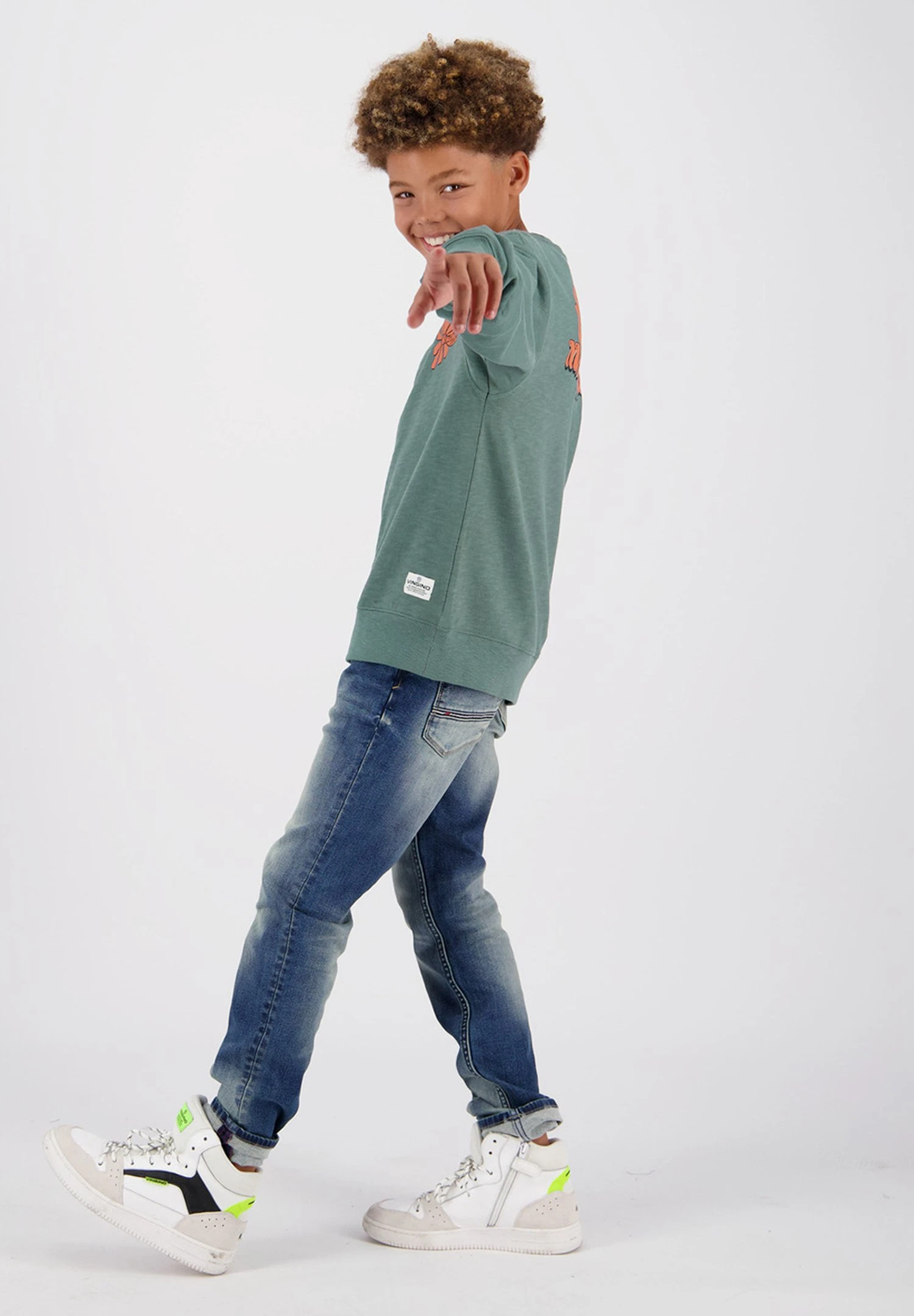 Vingino Nech - Sweater - Balsem Green 3 Vingino Nech - Sweater - Balsem Green - Afbeelding 3