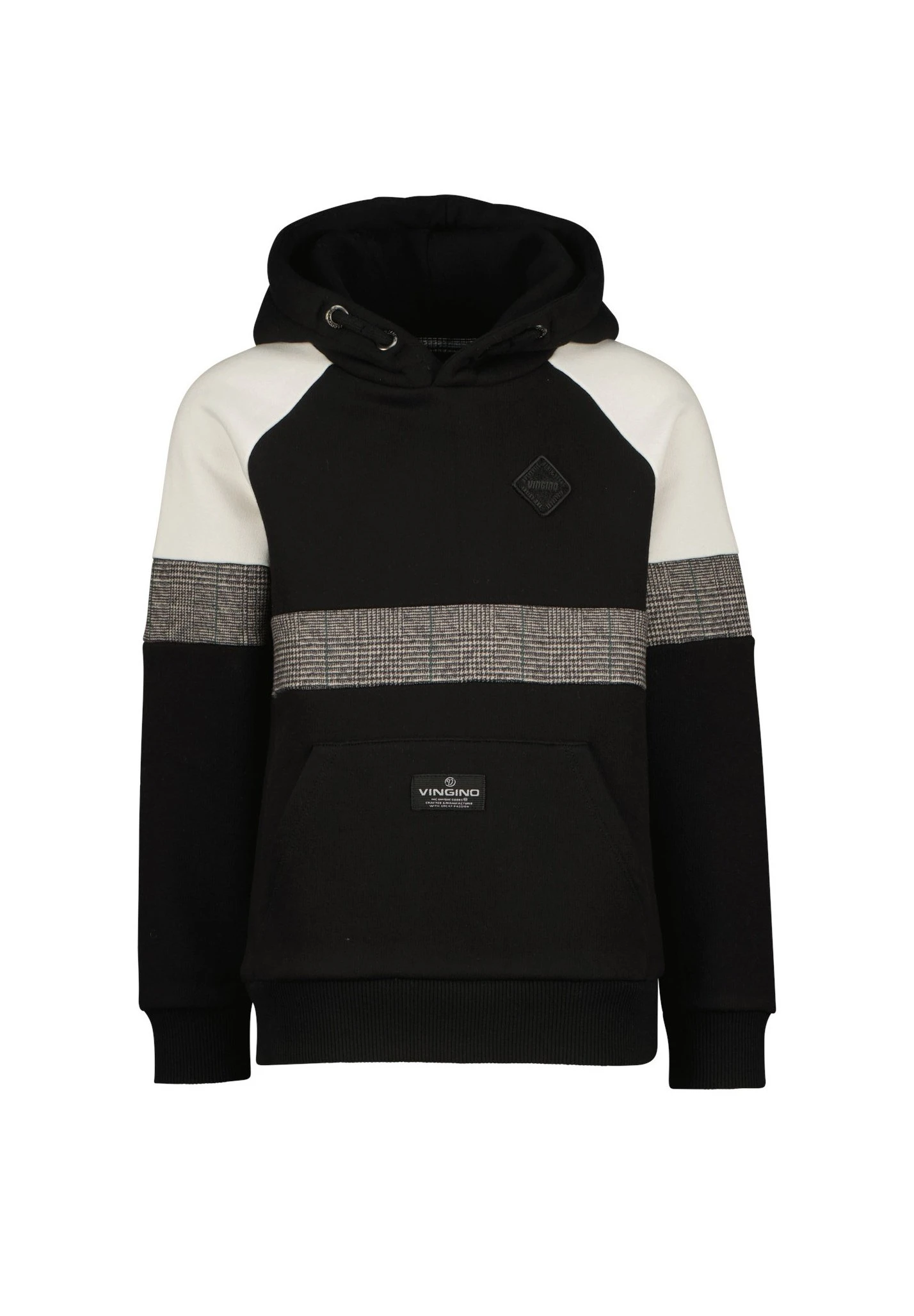 Vingino Nabo- Hoodie - Deep Black 1 Vingino Nabo- Hoodie - Deep Black