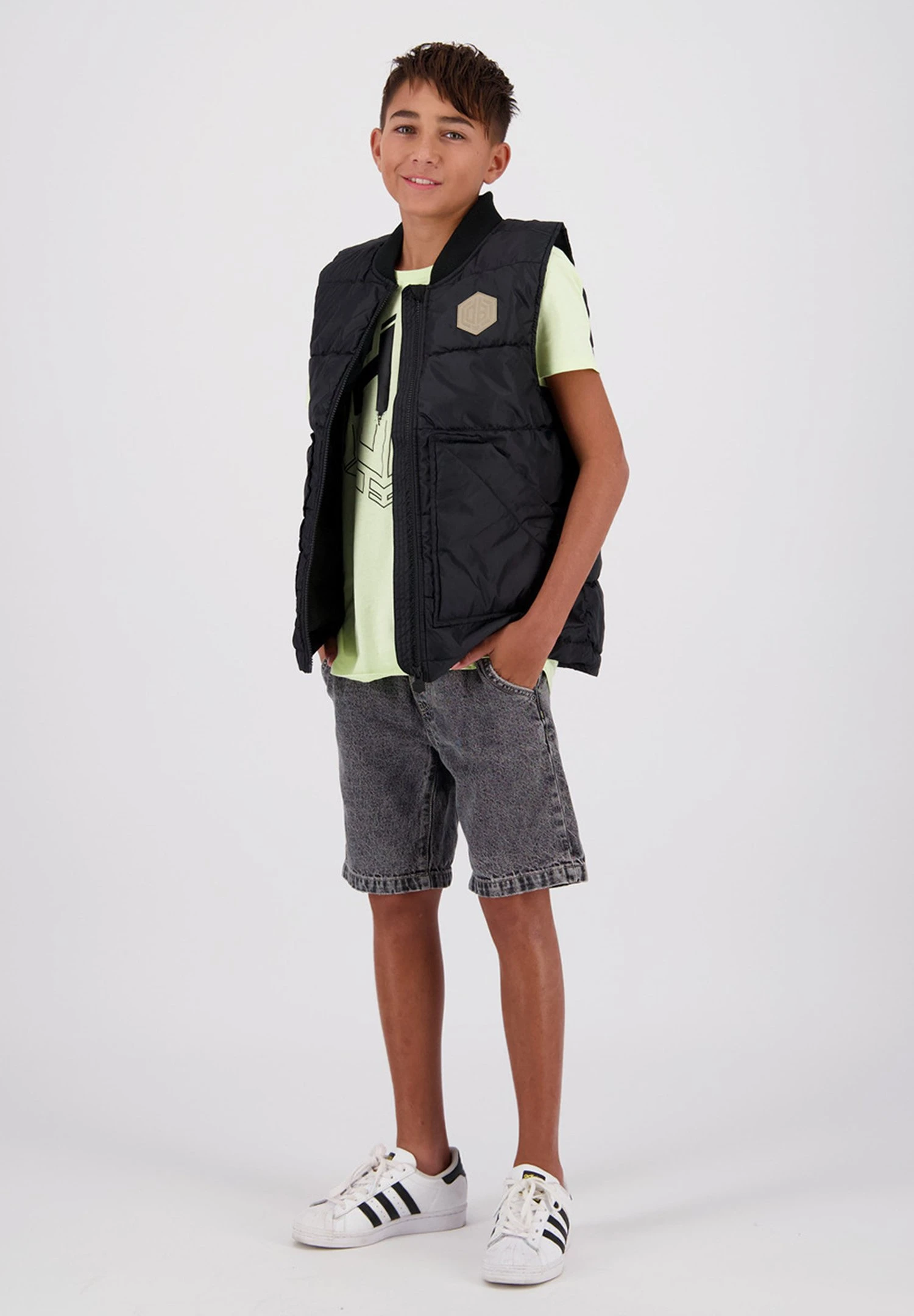 Vingino Heswi - T-Shirt Print - Lime Sand 1 Vingino Heswi - T-Shirt Print - Lime Sand