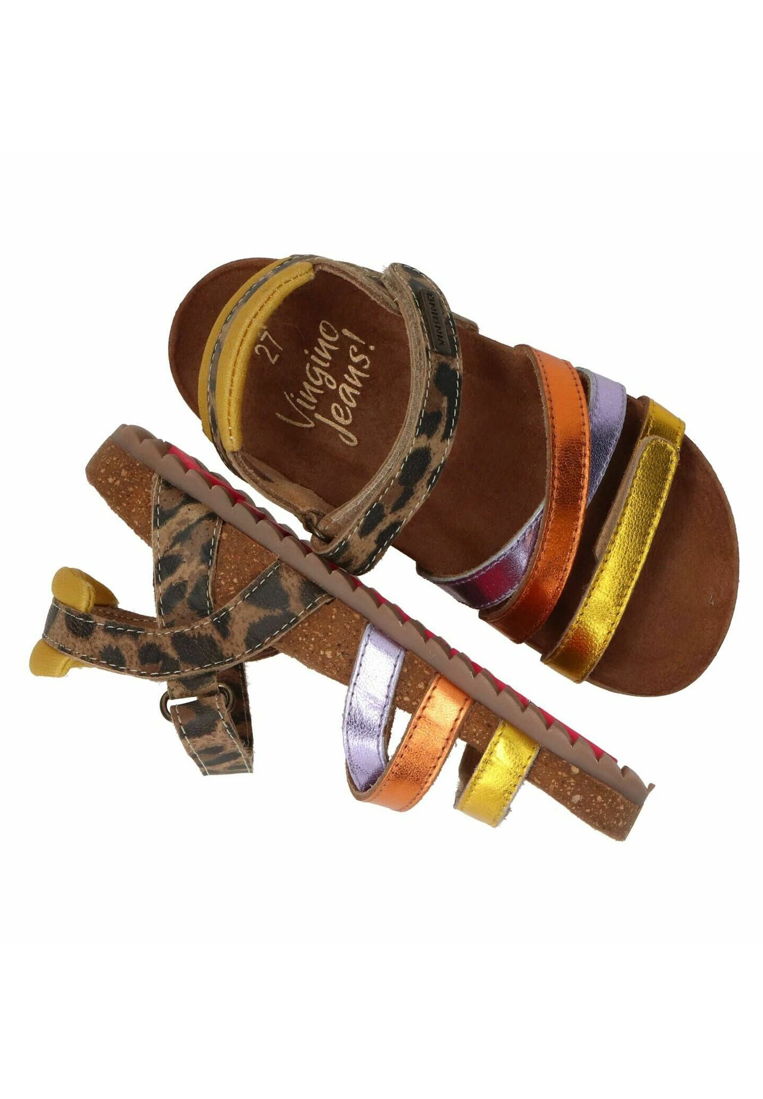 Vingino Vienna - Sandalen - Taupe Multi 9 Vingino Vienna - Sandalen - Taupe Multi - Afbeelding 9