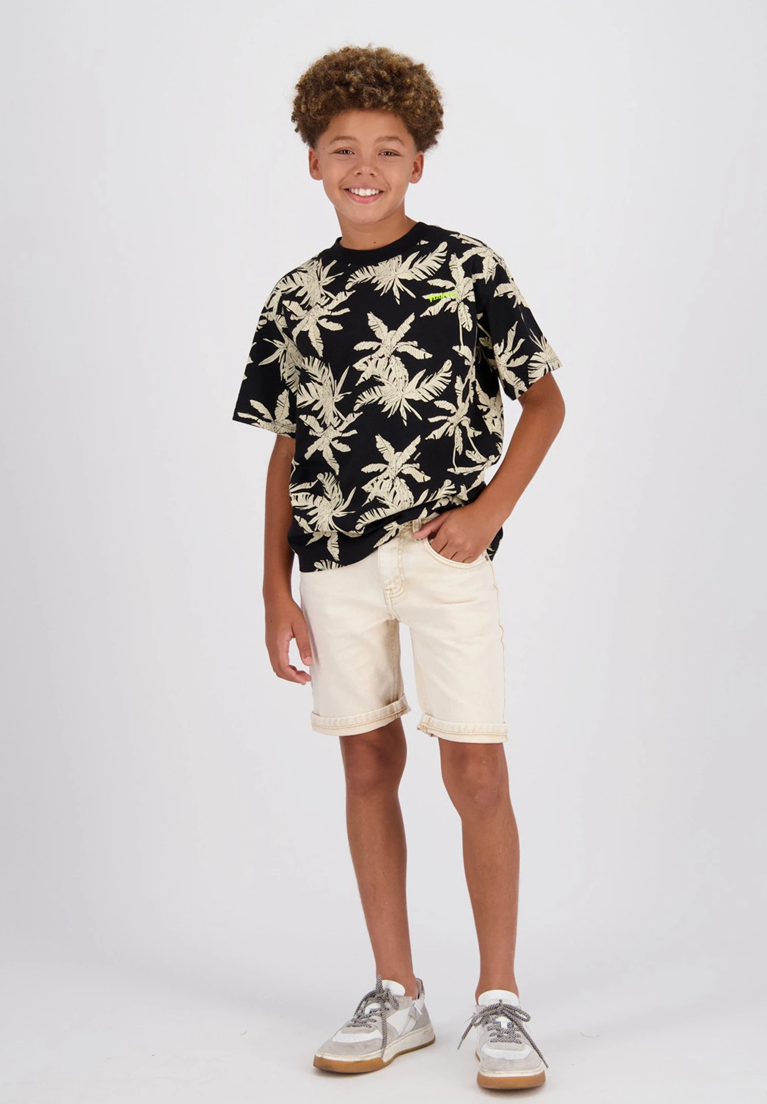 Vingino Hugi - T-Shirt Print - Black 1 Vingino Hugi - T-Shirt Print - Black