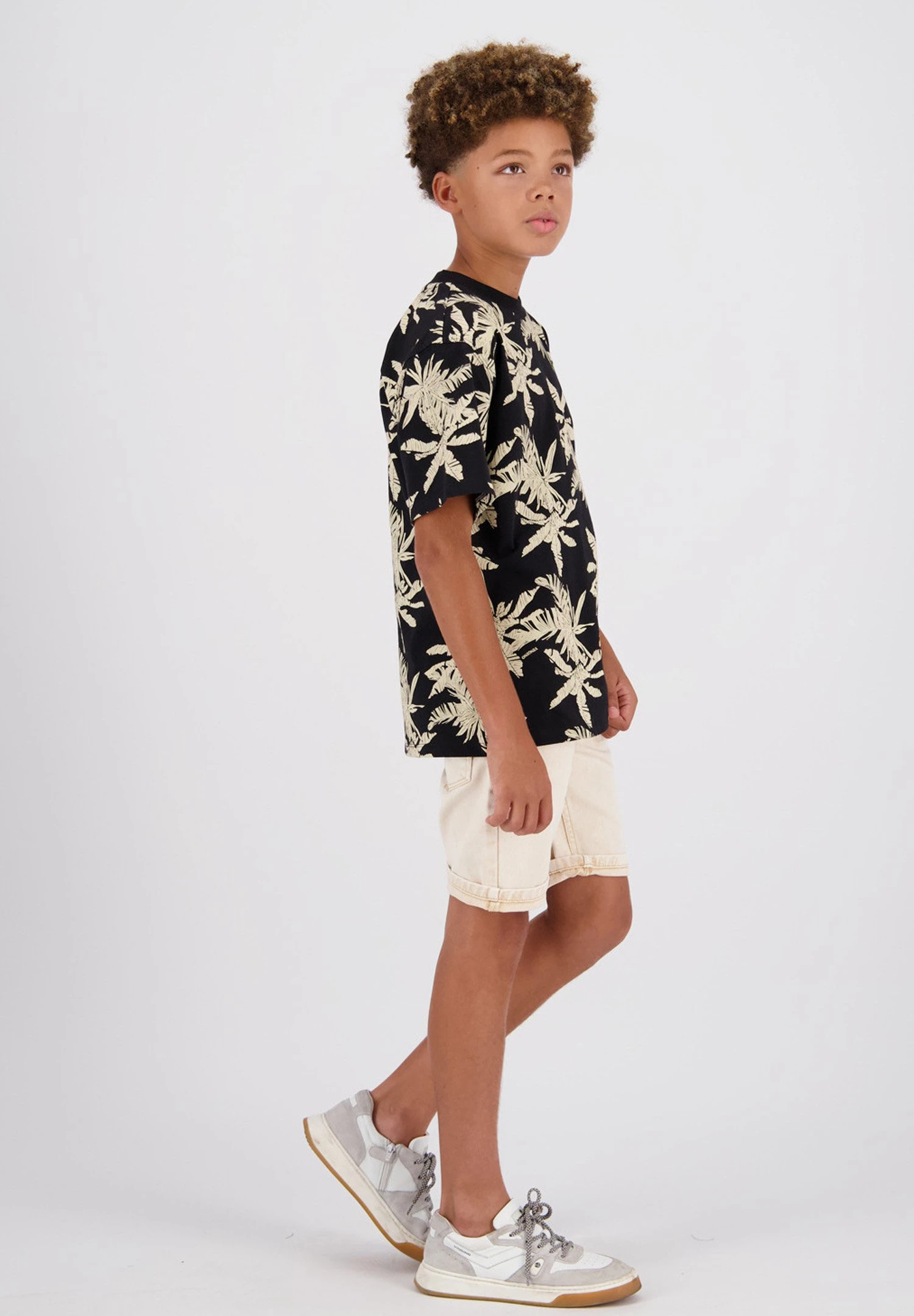 Vingino Hugi - T-Shirt Print - Black 3 Vingino Hugi - T-Shirt Print - Black - Afbeelding 3