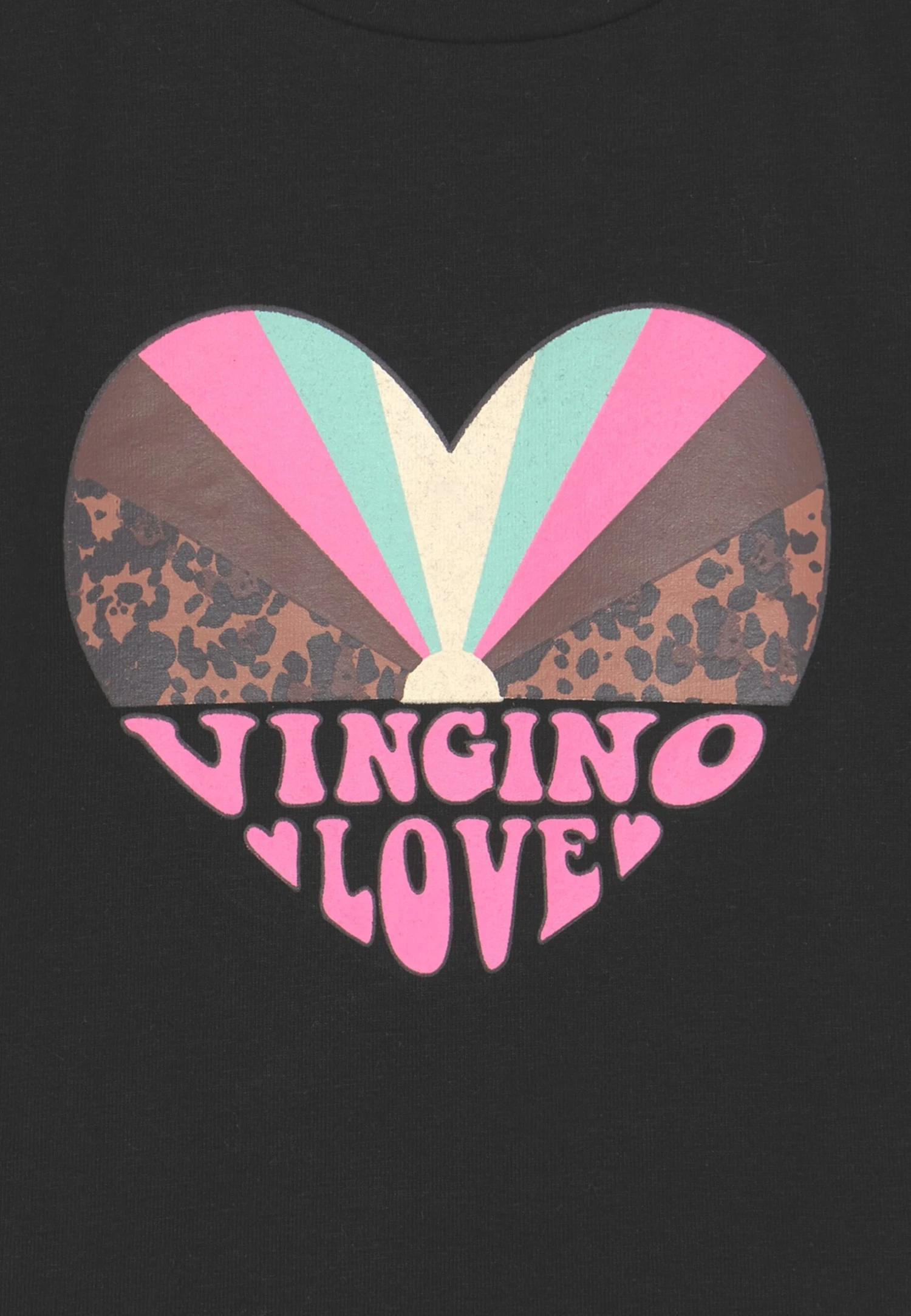 Vingino Hafsa - T-Shirt Print - Deep Black 3 Vingino Hafsa - T-Shirt Print - Deep Black - Afbeelding 3