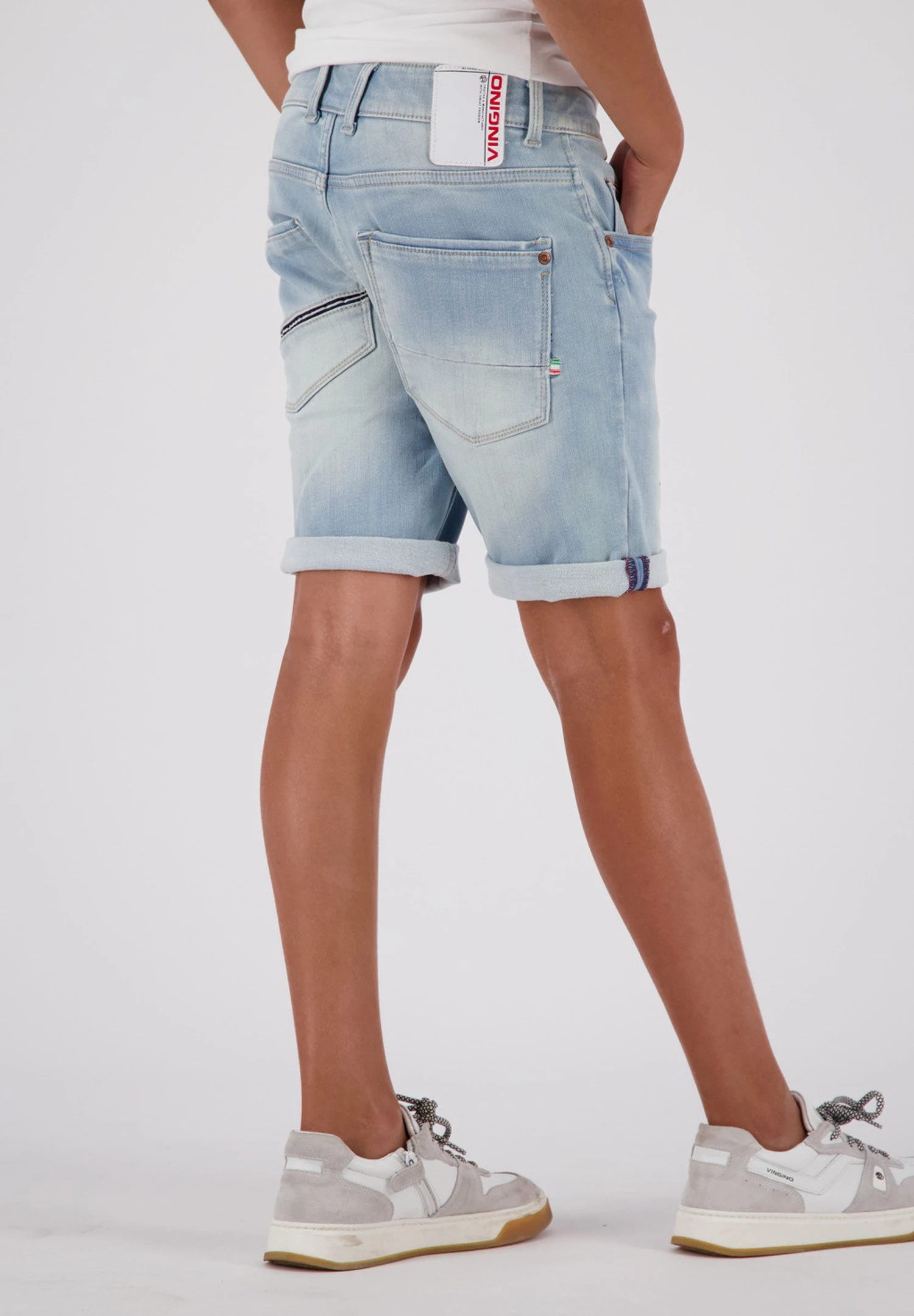 Vingino Capo - Jeansshort - Light Vintage 3 Vingino Capo - Jeansshort - Light Vintage - Afbeelding 3