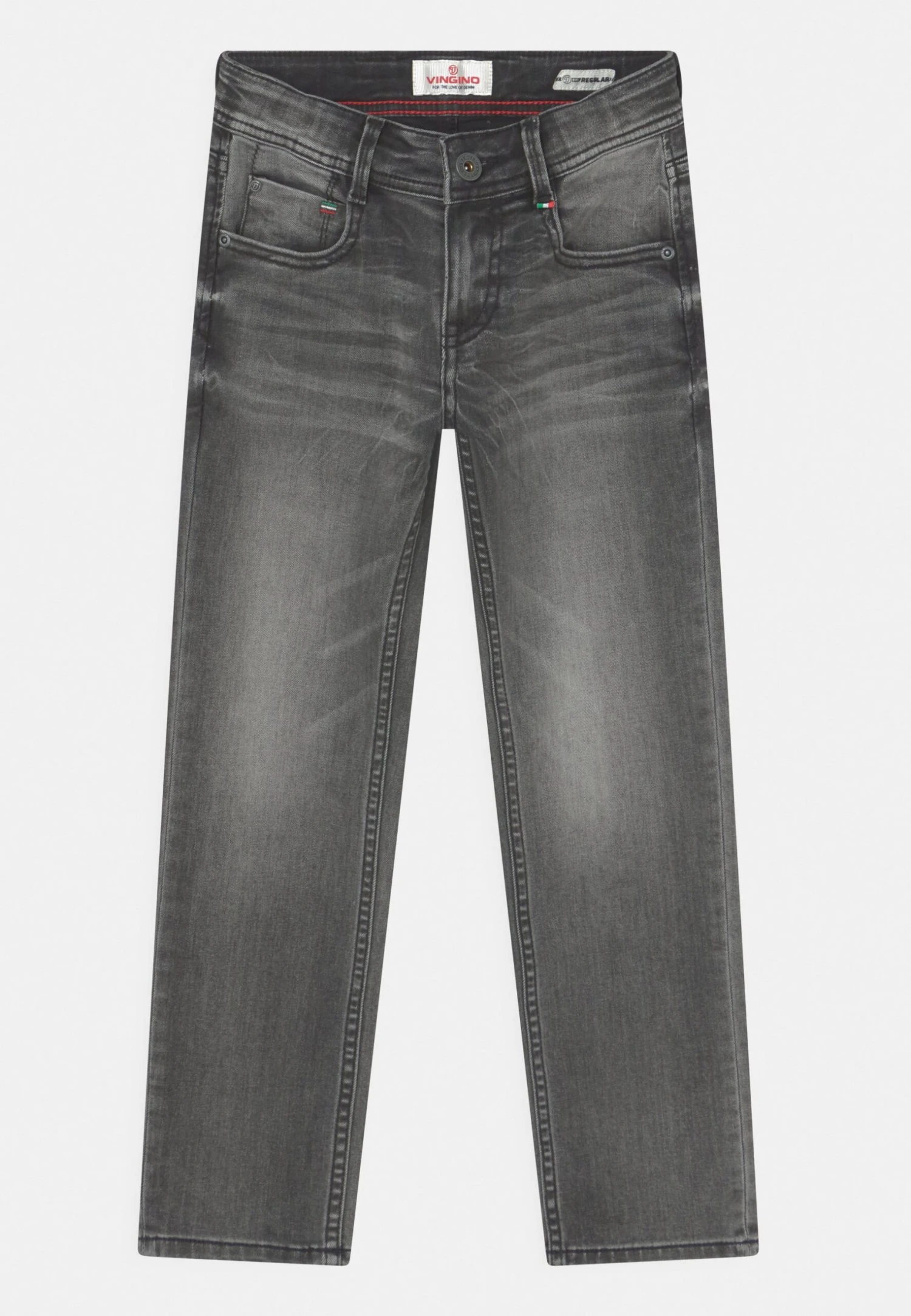 Vingino Baggio - Slim Fit Jeans - Dark Grey Vintage 1 Vingino Baggio - Slim Fit Jeans - Dark Grey Vintage