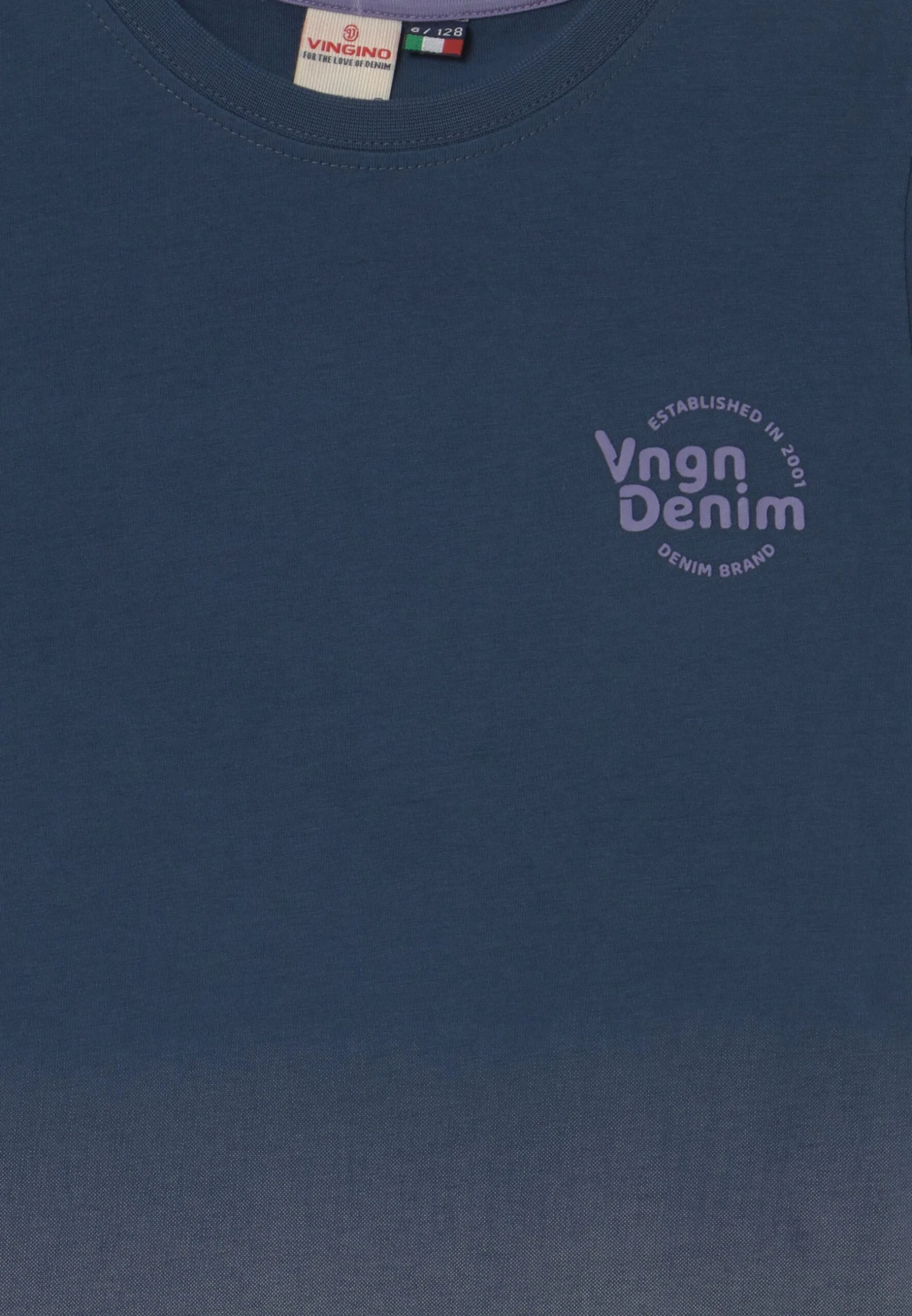 Vingino Hiro - T-Shirt Print - Oil Blue 3 Vingino Hiro - T-Shirt Print - Oil Blue - Afbeelding 3