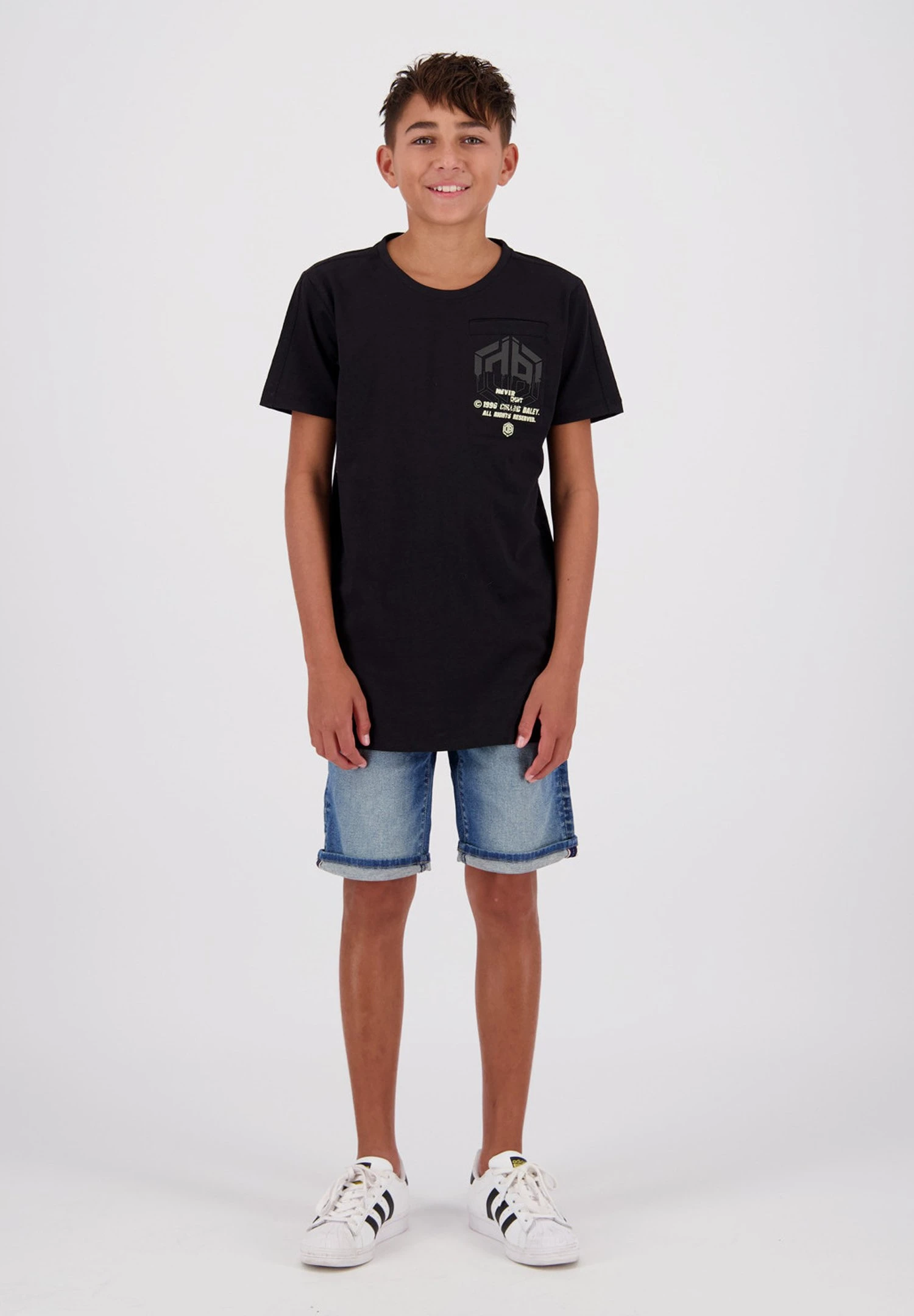 Vingino Hevelio - T-Shirt Print - Deep Black 2 Vingino Hevelio - T-Shirt Print - Deep Black - Afbeelding 2