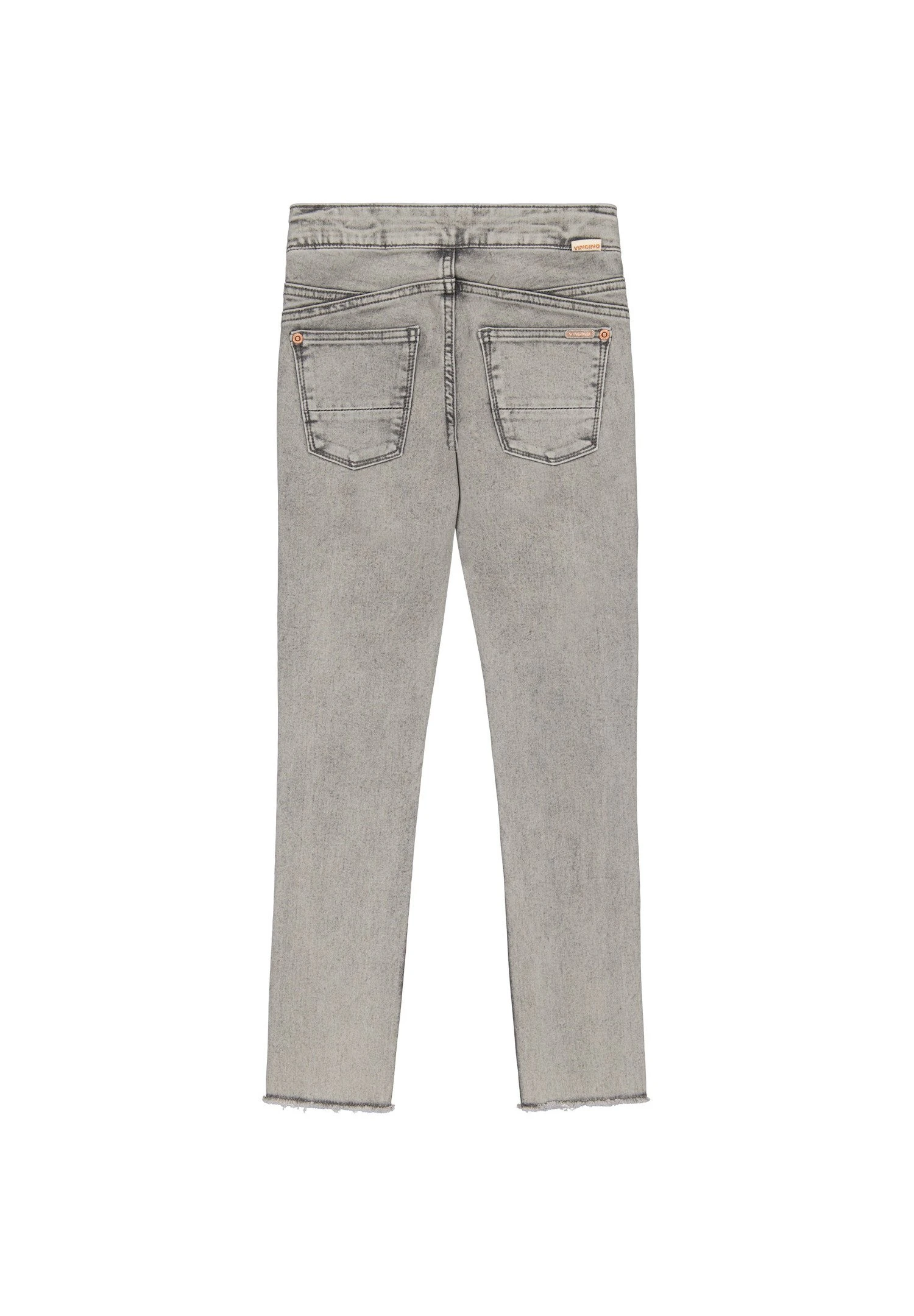 Vingino Tregging Bibine Cropped - Jeans Skinny Fit - Light Grey 5 Vingino Tregging Bibine Cropped - Jeans Skinny Fit - Light Grey - Afbeelding 5