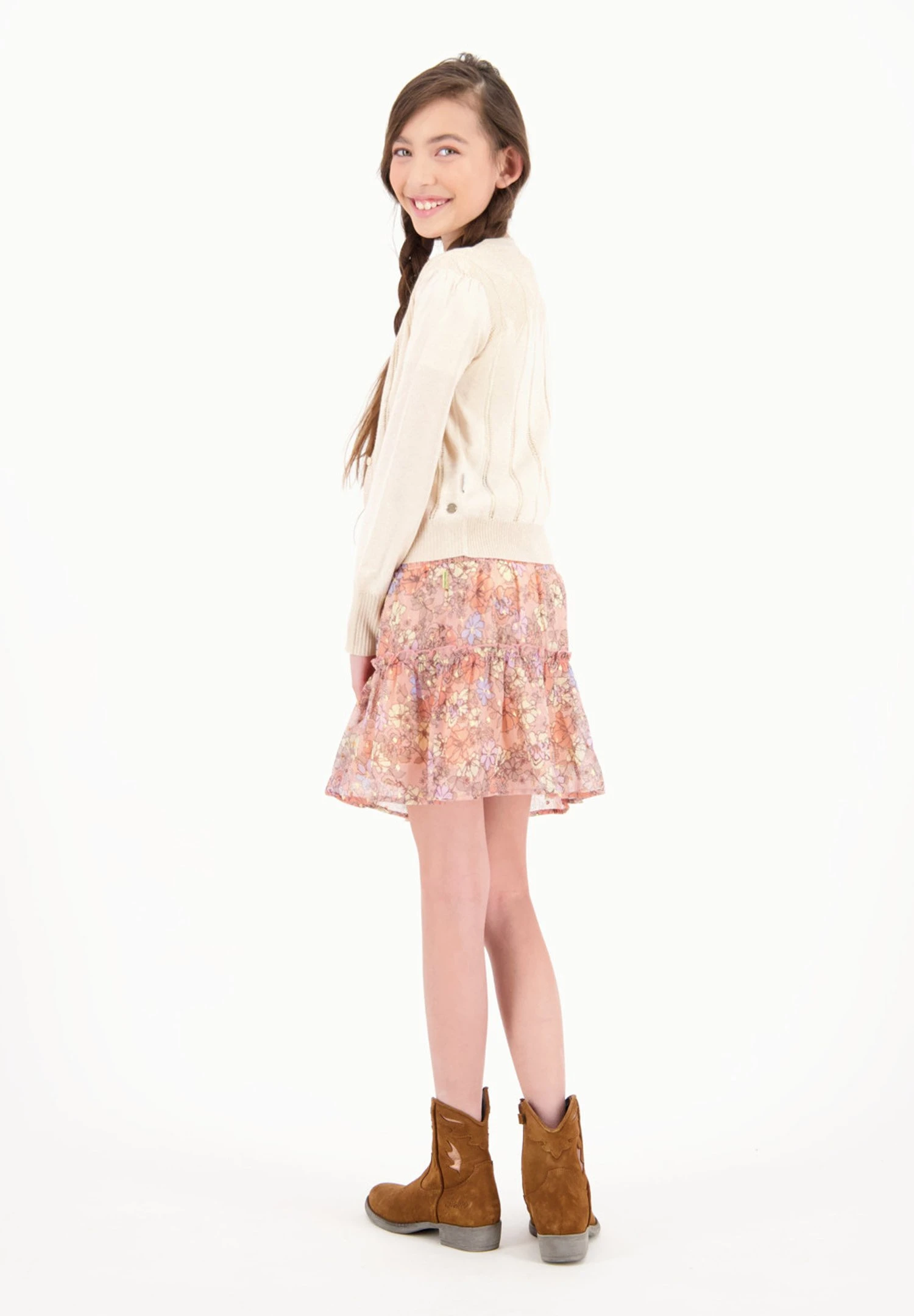 Vingino Hella - T-Shirt Print - Macroon White 2 Vingino Hella - T-Shirt Print - Macroon White - Afbeelding 2