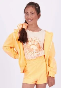 Vingino Odessa - Sweater Met Rits - Light Neon Orange