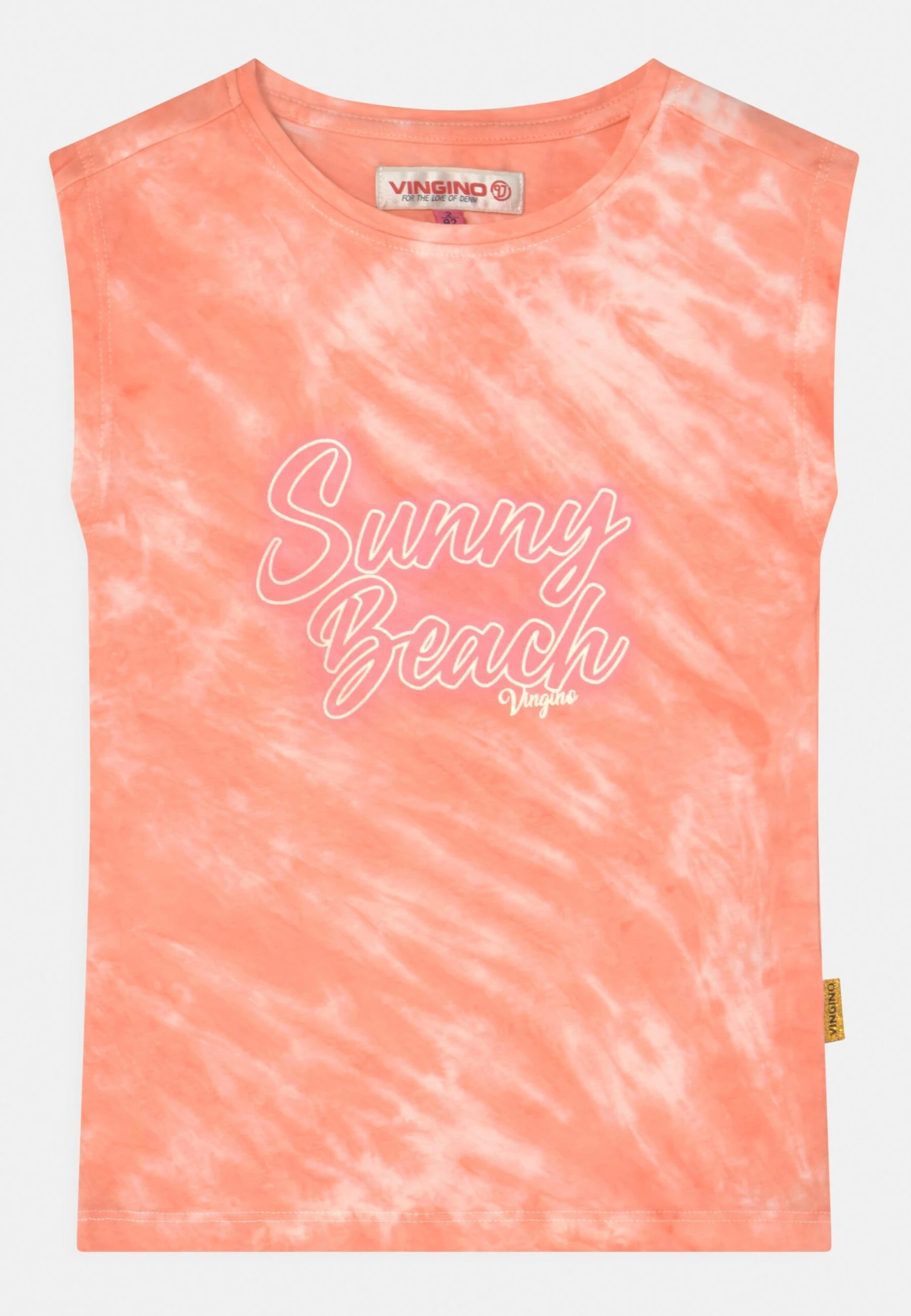 Vingino Hillary - Top - Soft Neon Peach 1 Vingino Hillary - Top - Soft Neon Peach