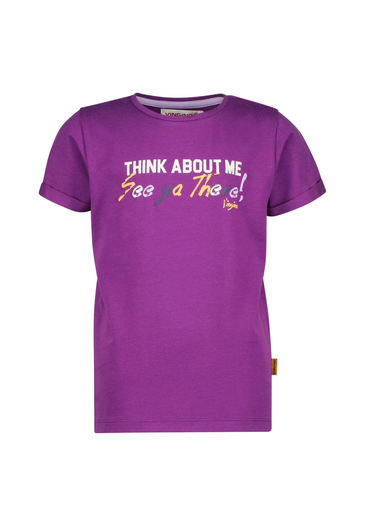 Vingino Hera - T-Shirt Print - Deep Plum Purple 4 Vingino Hera - T-Shirt Print - Deep Plum Purple - Afbeelding 4