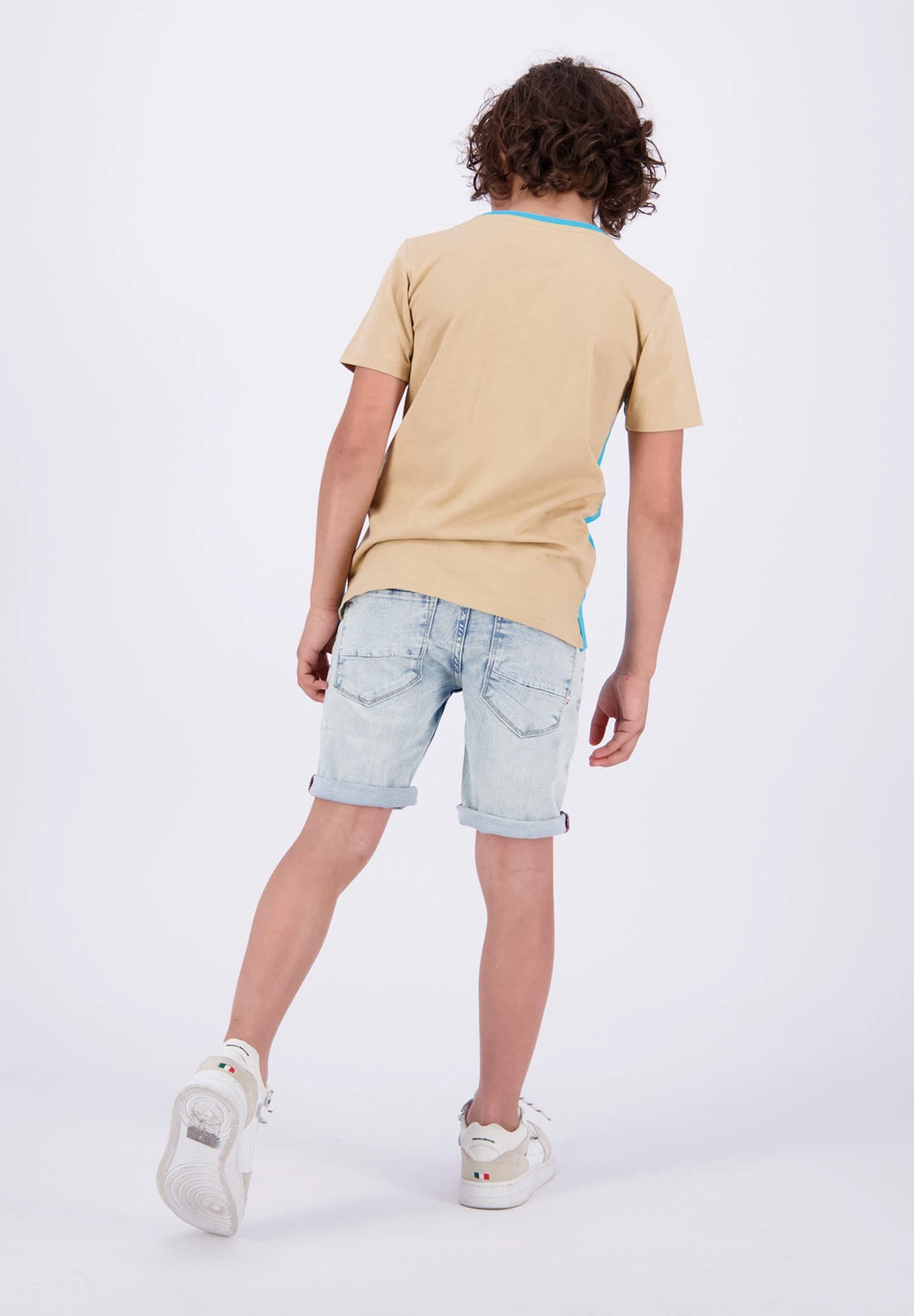 Vingino Javi Javi - T-Shirt Print - Spruce Sand 2 Vingino Javi Javi - T-Shirt Print - Spruce Sand - Afbeelding 2