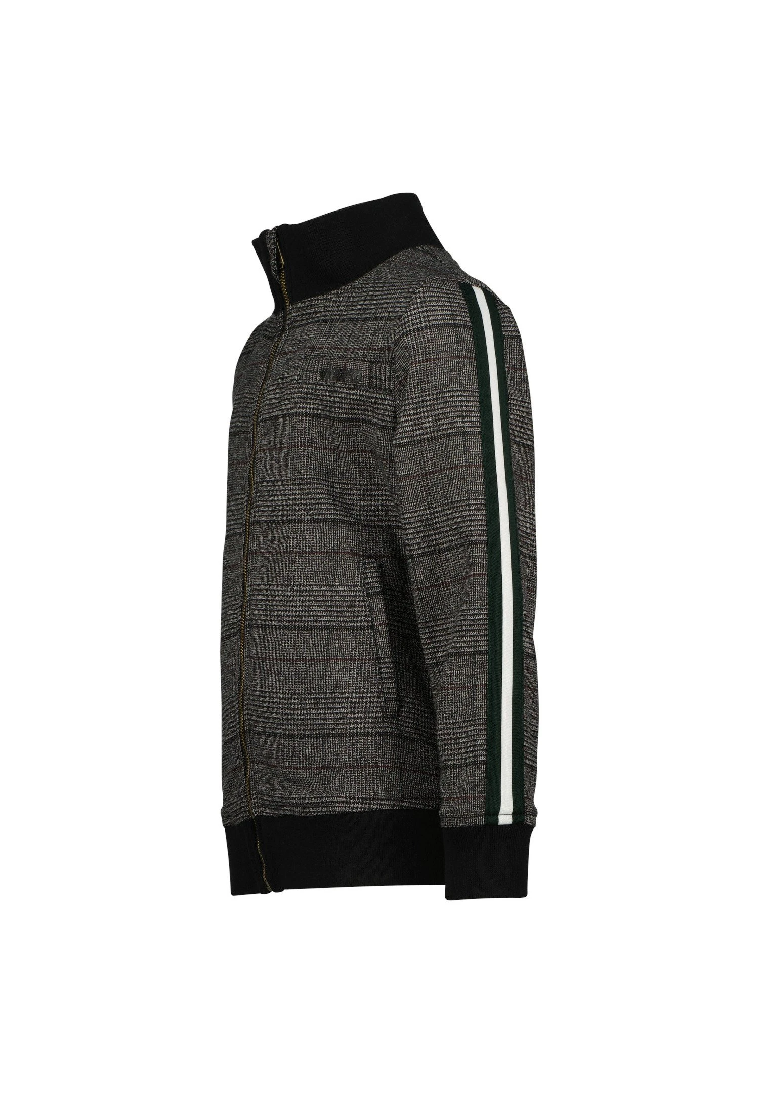 Vingino Ove - Sweater Met Rits - Deep Black 4 Vingino Ove - Sweater Met Rits - Deep Black - Afbeelding 4