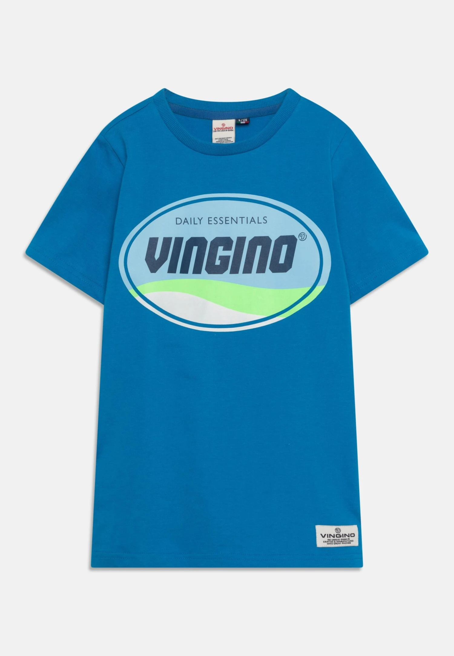 Vingino Jield - T-Shirt Print - King Blue 1 Vingino Jield - T-Shirt Print - King Blue