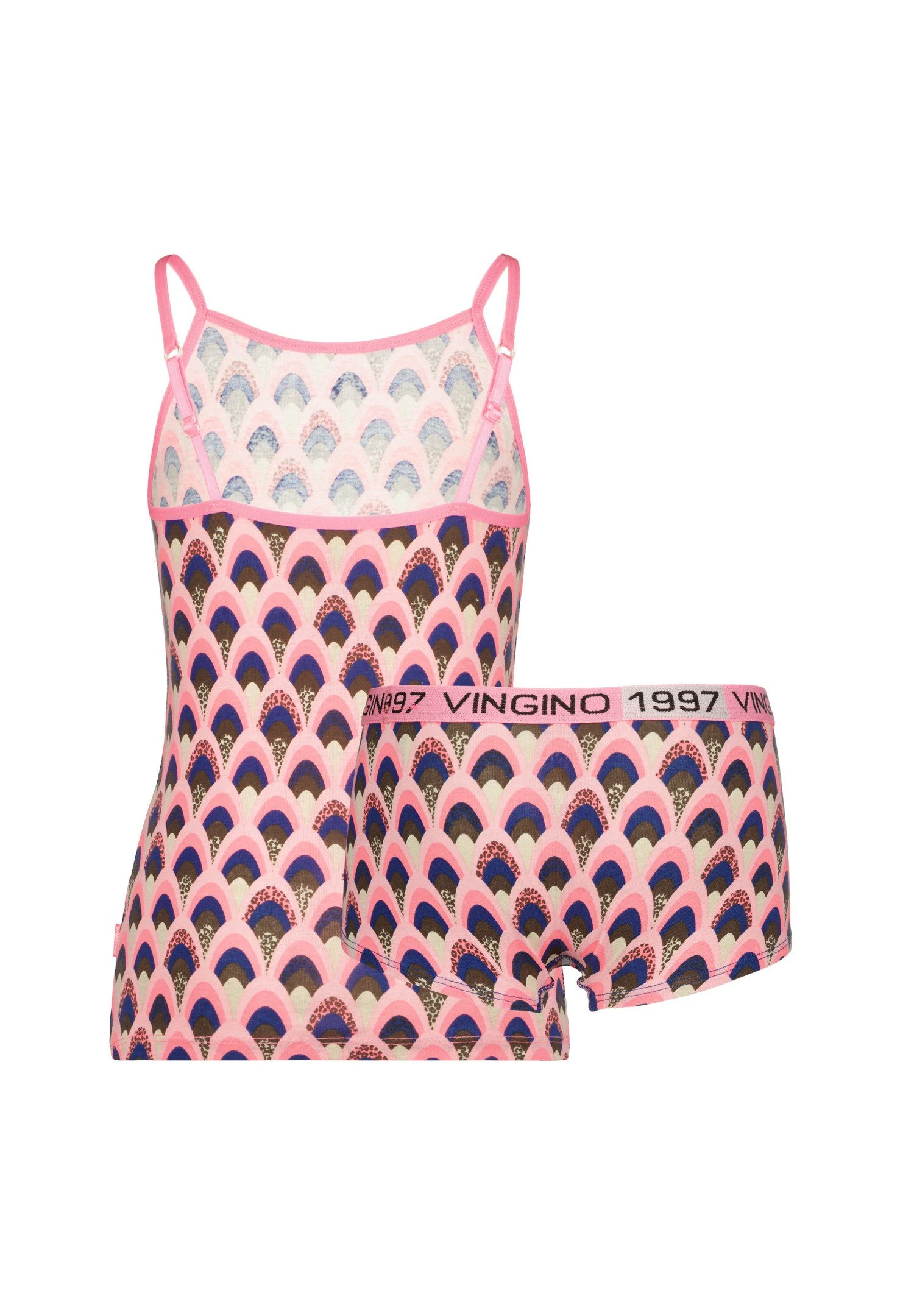 Vingino Ondergoedset - Neon Pink 2 Vingino Ondergoedset - Neon Pink - Afbeelding 2