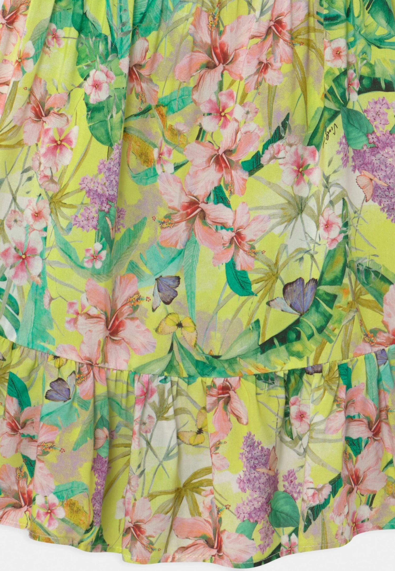 Vingino Pally - Jurk - New Neon Yellow 3 Vingino Pally - Jurk - New Neon Yellow - Afbeelding 3