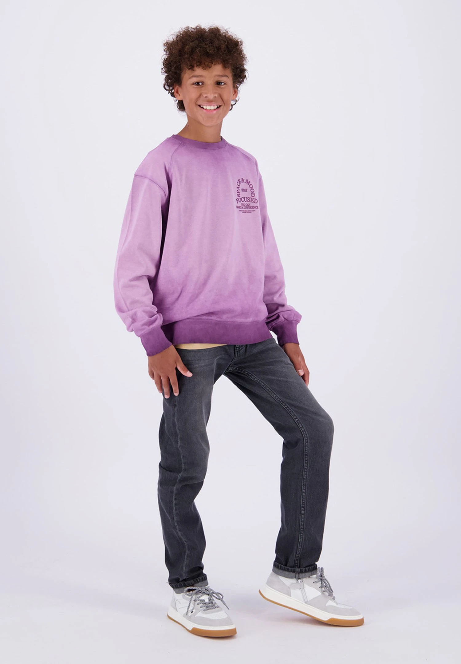 Vingino Baggio Vintage- Straight Leg Jeans - Dark Grey Vintage 1 Vingino Baggio Vintage- Straight Leg Jeans - Dark Grey Vintage