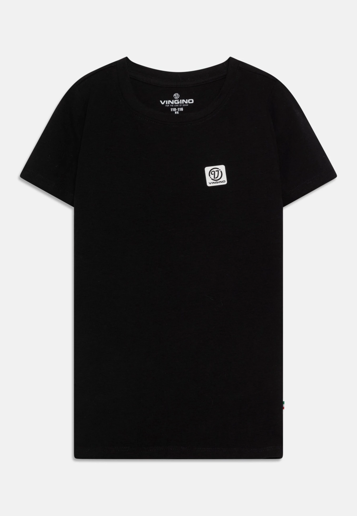 Vingino T-Shirt Basic - Deep Black 1 Vingino T-Shirt Basic - Deep Black