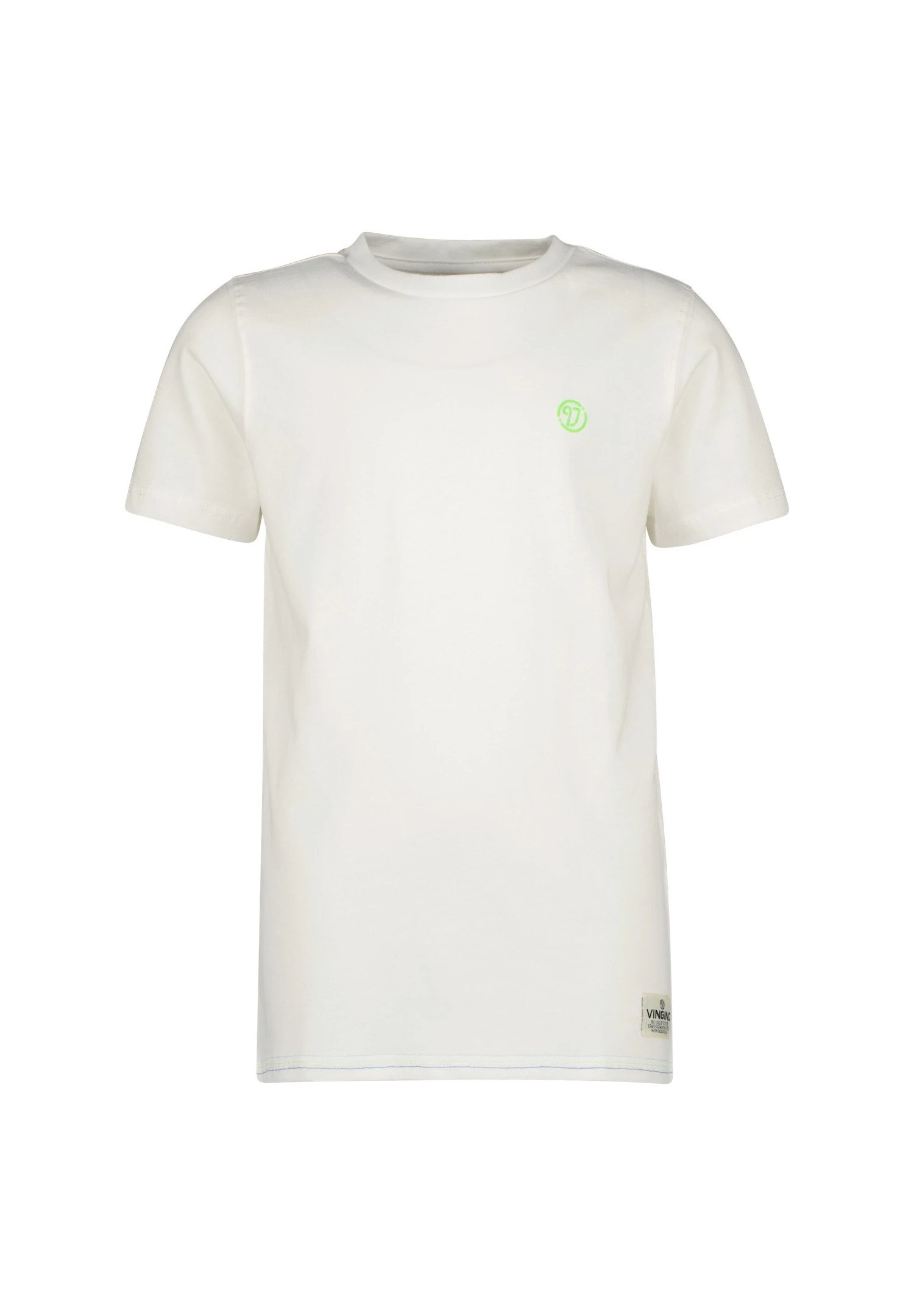 Vingino Jimple Jimple - T-Shirt Basic - Silver White 4 Vingino Jimple Jimple - T-Shirt Basic - Silver White - Afbeelding 4