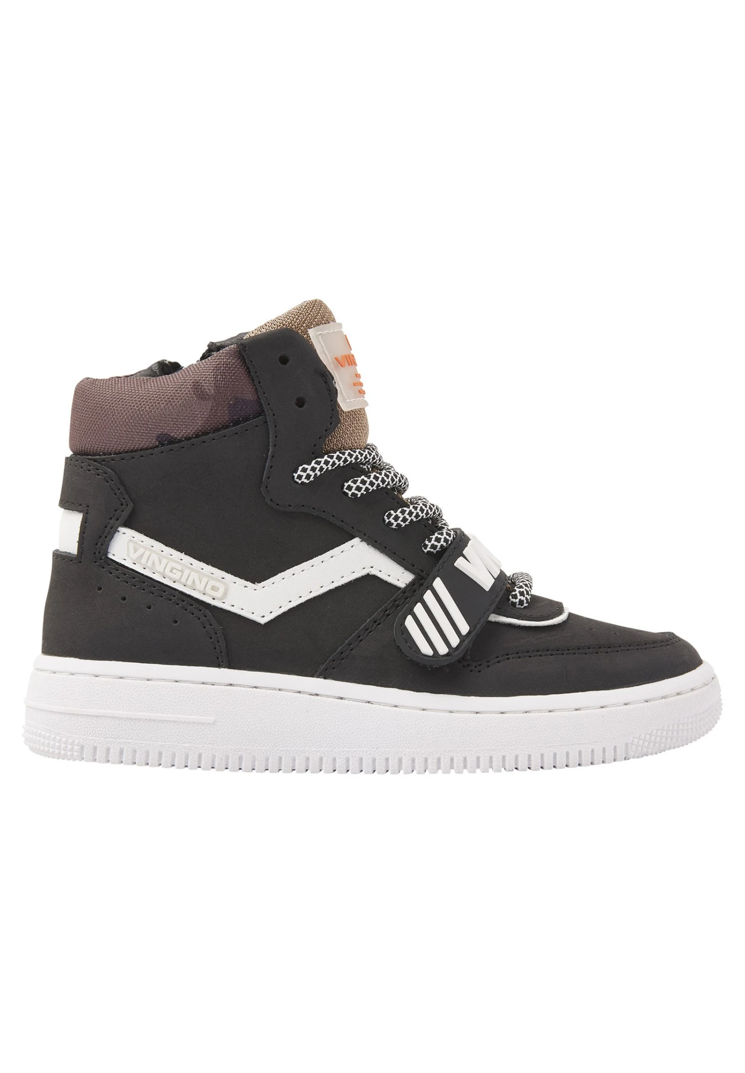 Vingino Rens Mid Vb44-1031-04 Donker - Sneakers Hoog - Dark Grey 1 Vingino Rens Mid Vb44-1031-04 Donker - Sneakers Hoog - Dark Grey