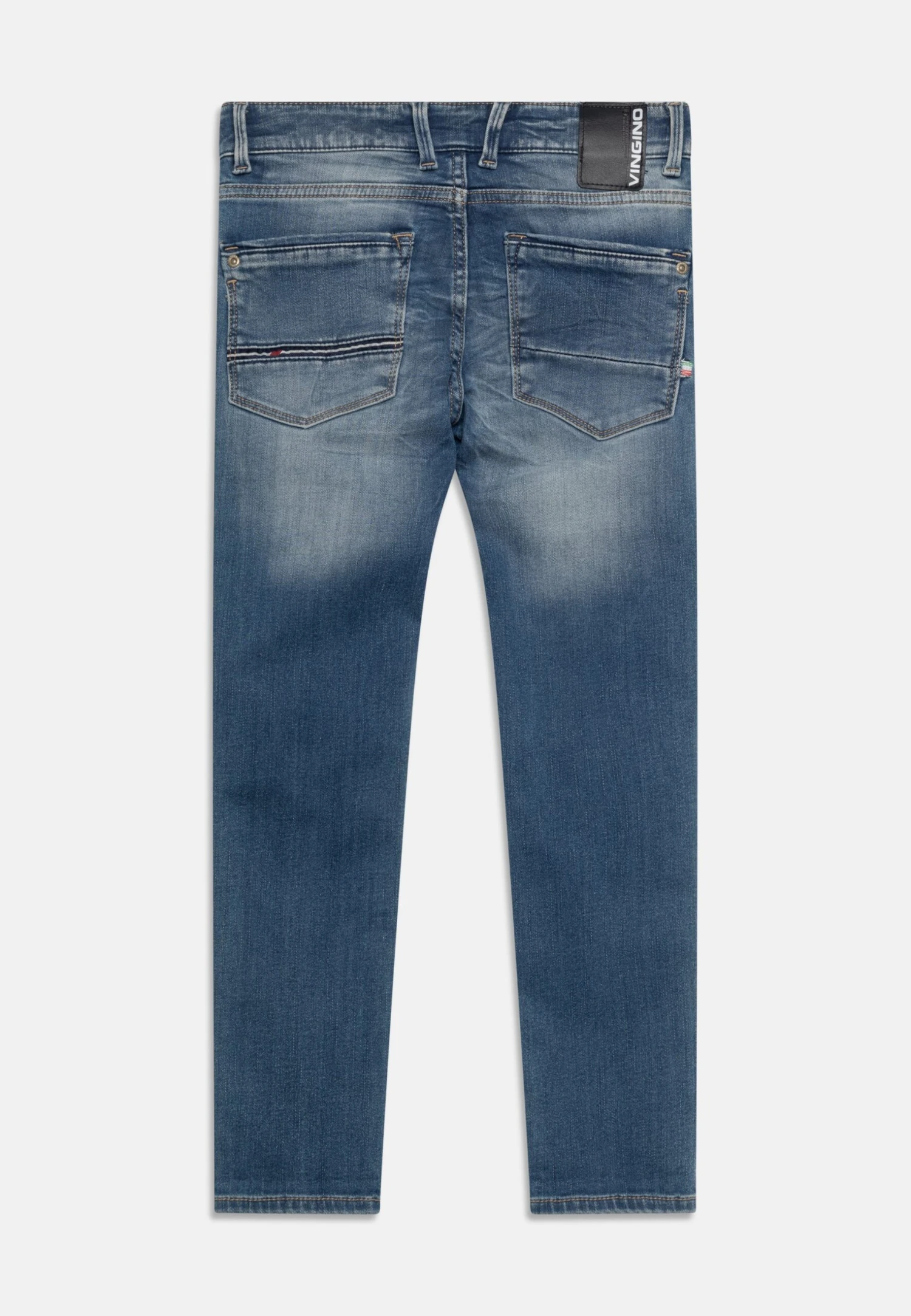 Vingino Amos - Jeans Skinny Fit - Mid Blue Wash 2 Vingino Amos - Jeans Skinny Fit - Mid Blue Wash - Afbeelding 2