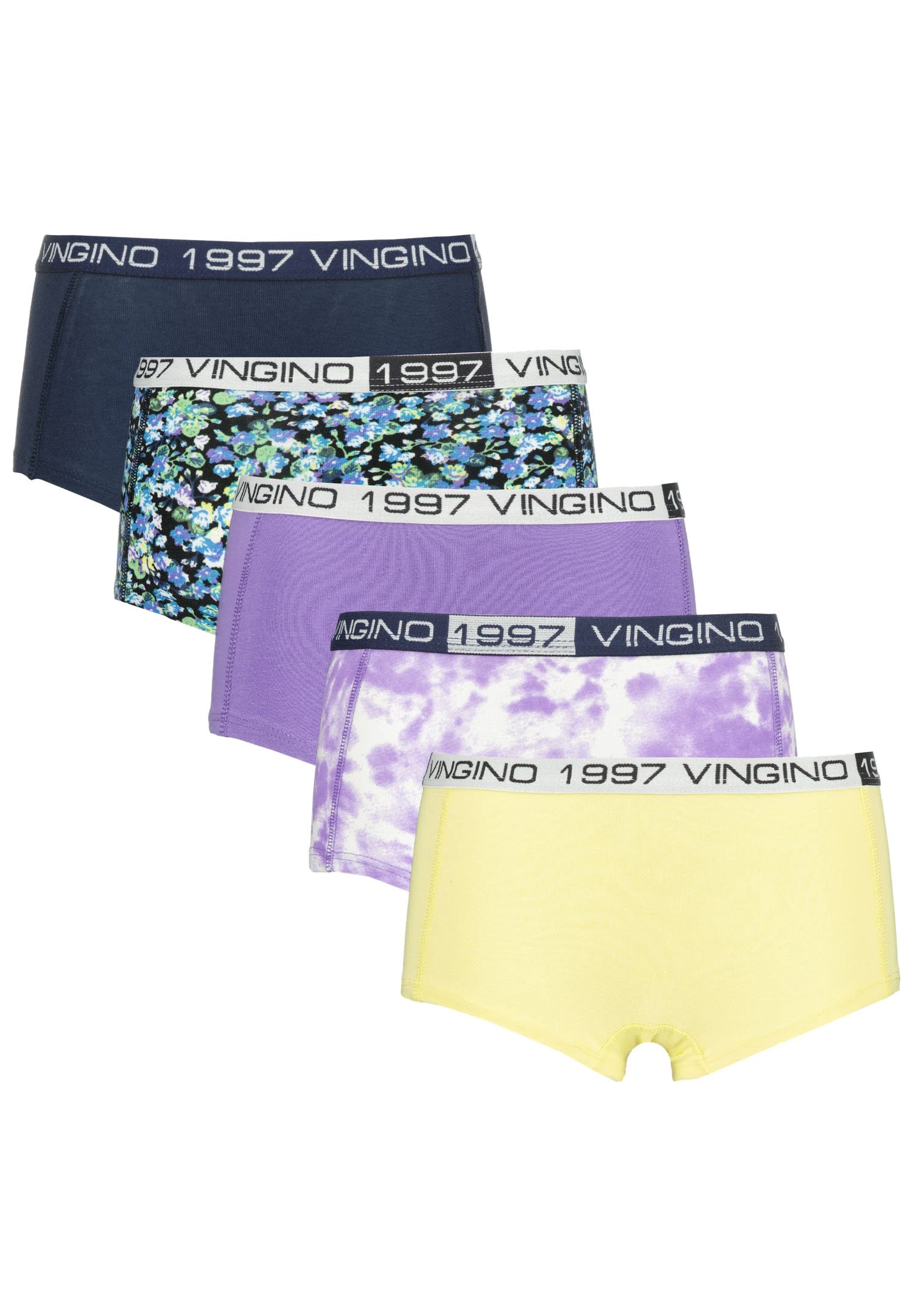 Vingino 5 Pack - Onderbroeken - Purple Lavender 1 Vingino 5 Pack - Onderbroeken - Purple Lavender
