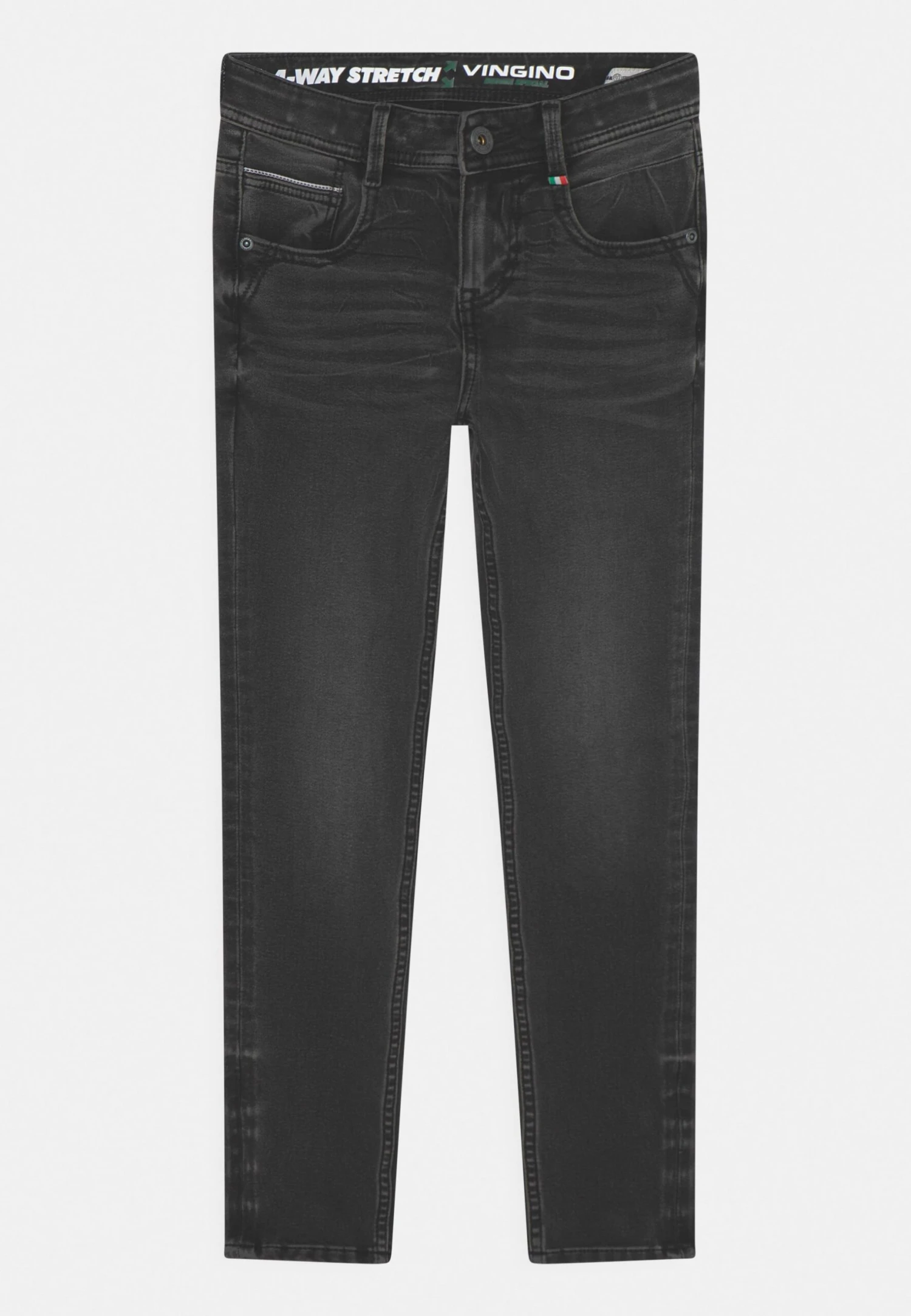 Vingino Alfons - Jeans Skinny Fit - Dark Grey Vintage 1 Vingino Alfons - Jeans Skinny Fit - Dark Grey Vintage