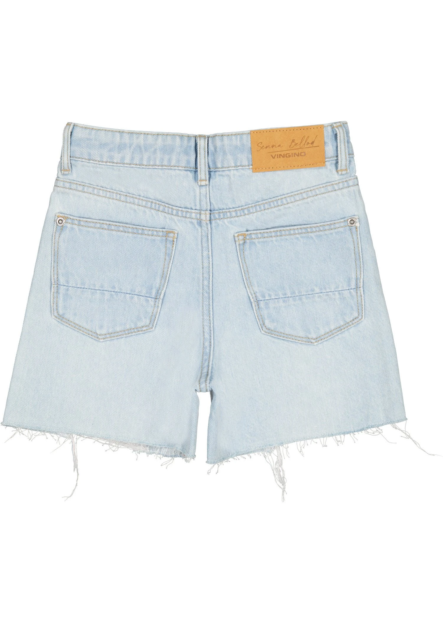 Vingino Dina - Jeansshort - Light Bleach 4 Vingino Dina - Jeansshort - Light Bleach - Afbeelding 4