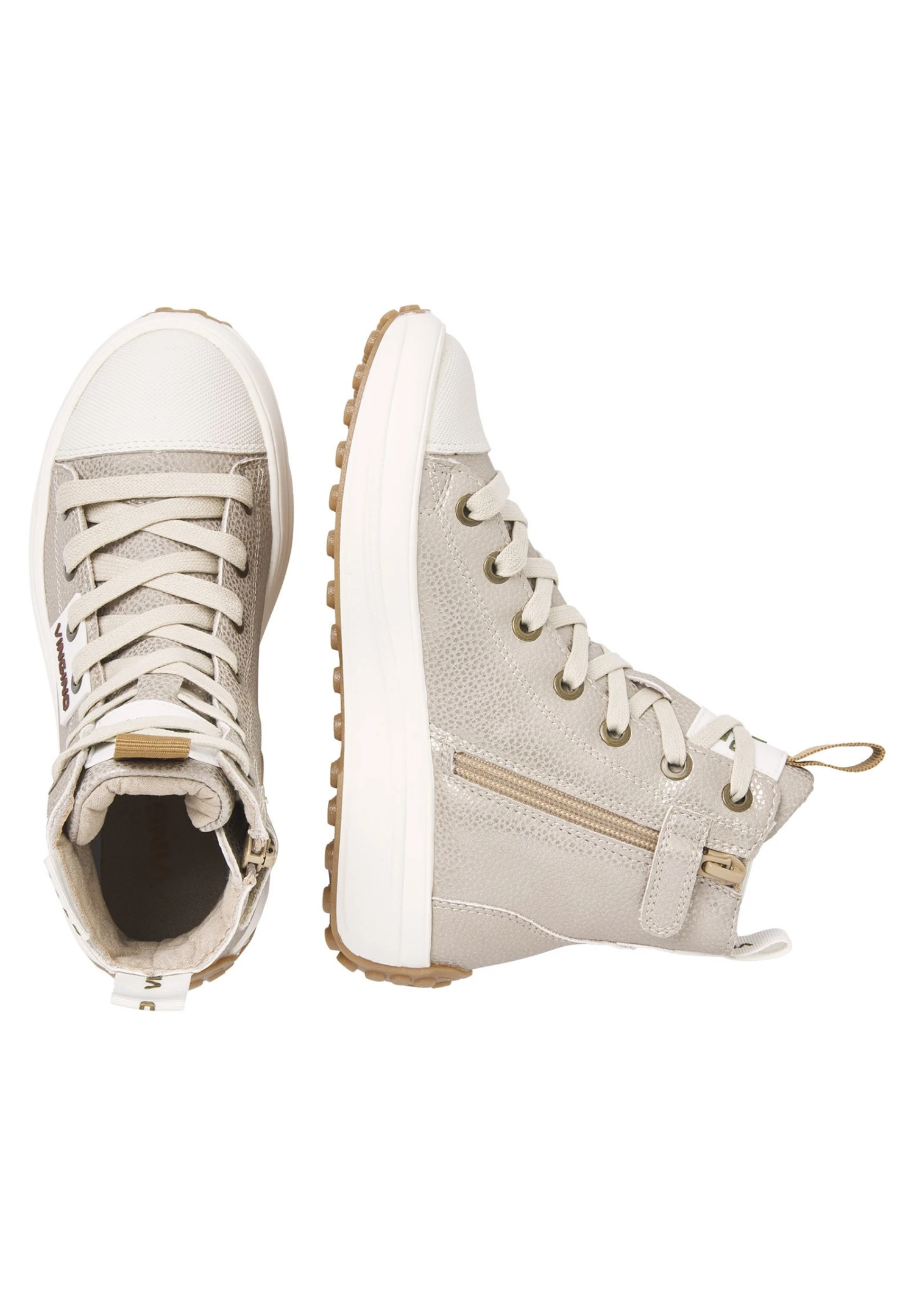 Vingino Noa Mid Vg46-1029-05- Sneakers Hoog - Gold Coloured 3 Vingino Noa Mid Vg46-1029-05- Sneakers Hoog - Gold Coloured - Afbeelding 3