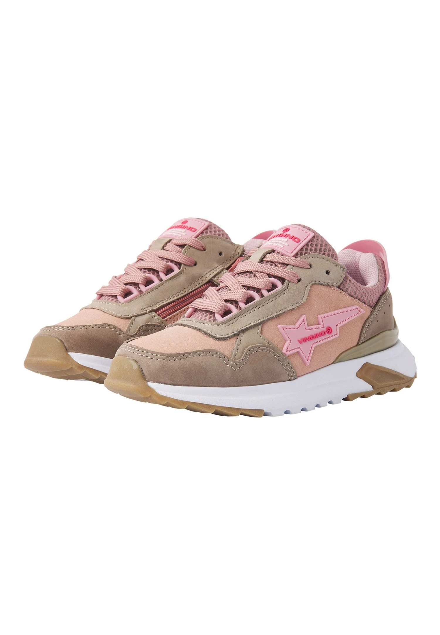 Vingino Sneakers Laag - Pink 2 Vingino Sneakers Laag - Pink - Afbeelding 2
