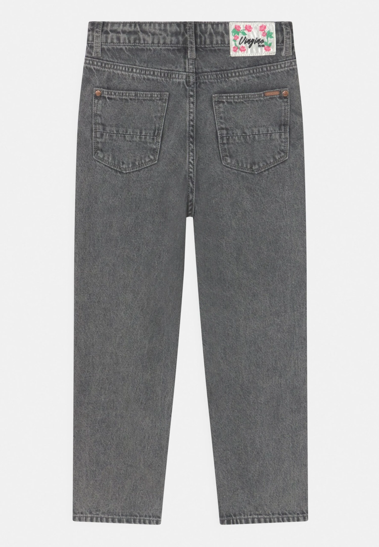 Vingino Chiara - Relaxed Fit Jeans - Grey Vintage 2 Vingino Chiara - Relaxed Fit Jeans - Grey Vintage - Afbeelding 2