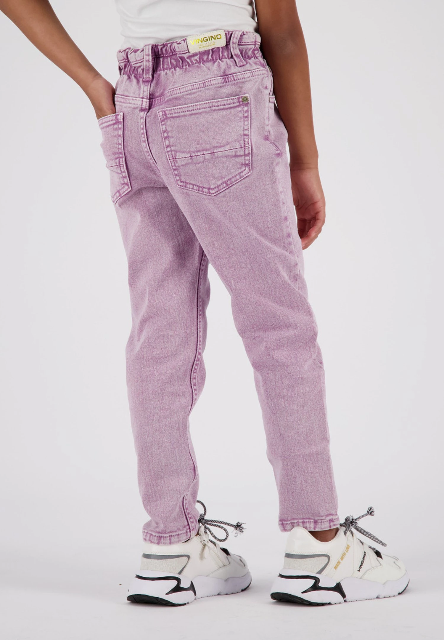 Vingino Claudia - Relaxed Fit Jeans - True Lilac 3 Vingino Claudia - Relaxed Fit Jeans - True Lilac - Afbeelding 3