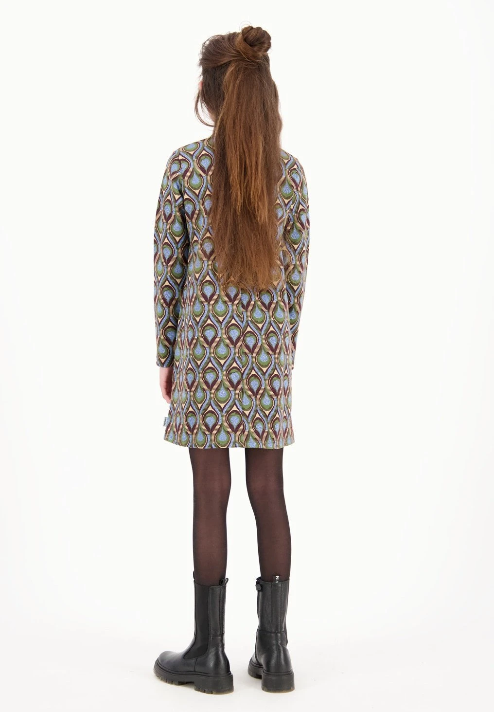 Vingino Paula - Jurk - Multicolour Sand 2 Vingino Paula - Jurk - Multicolour Sand - Afbeelding 2