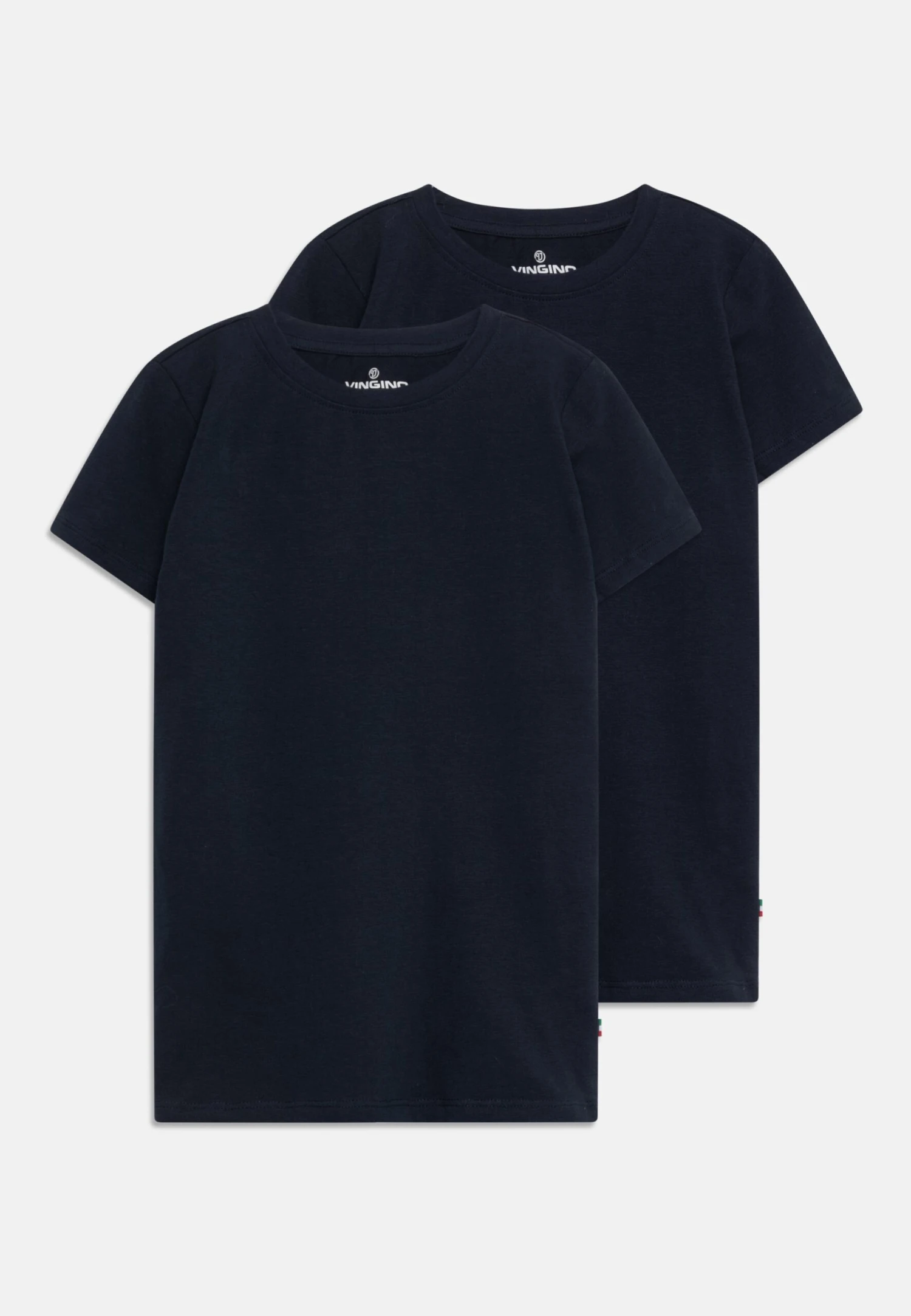 Vingino 2 Pack - T-Shirt Basic - Midnight Blue 1 Vingino 2 Pack - T-Shirt Basic - Midnight Blue