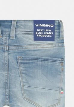 Vingino Anzio - Straight Leg Jeans - Light-Blue Denim -Vingino 49e2228e71b64089bdc4f05bdf5db479