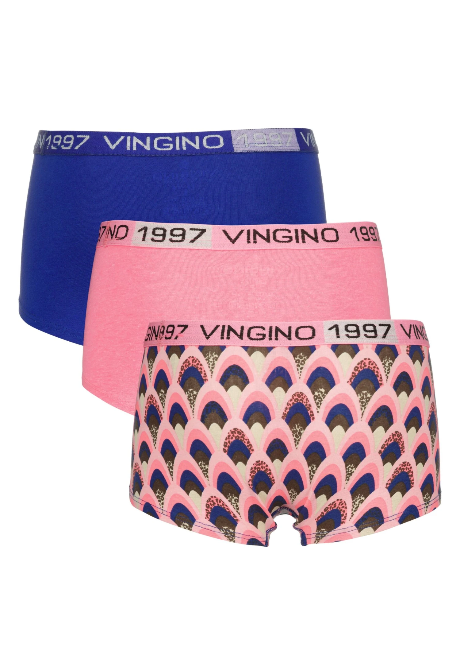 Vingino 3 Pack - Onderbroeken - Neon Pink 2 Vingino 3 Pack - Onderbroeken - Neon Pink - Afbeelding 2