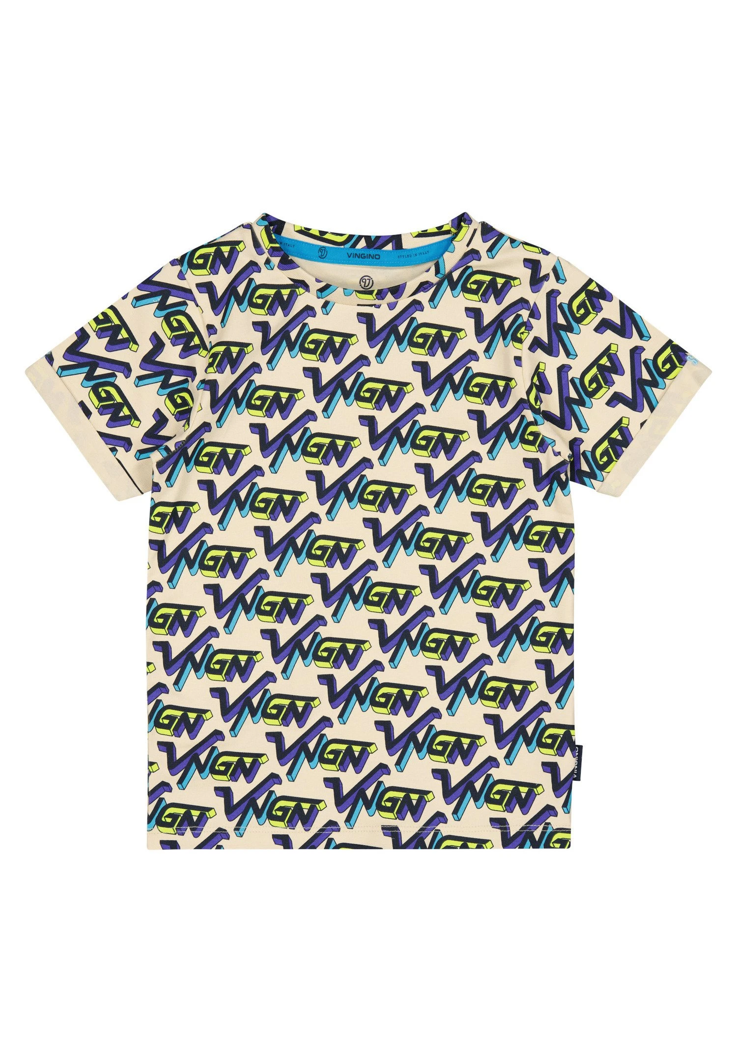 Vingino Hans - T-Shirt Print - Summer Sand 4 Vingino Hans - T-Shirt Print - Summer Sand - Afbeelding 4